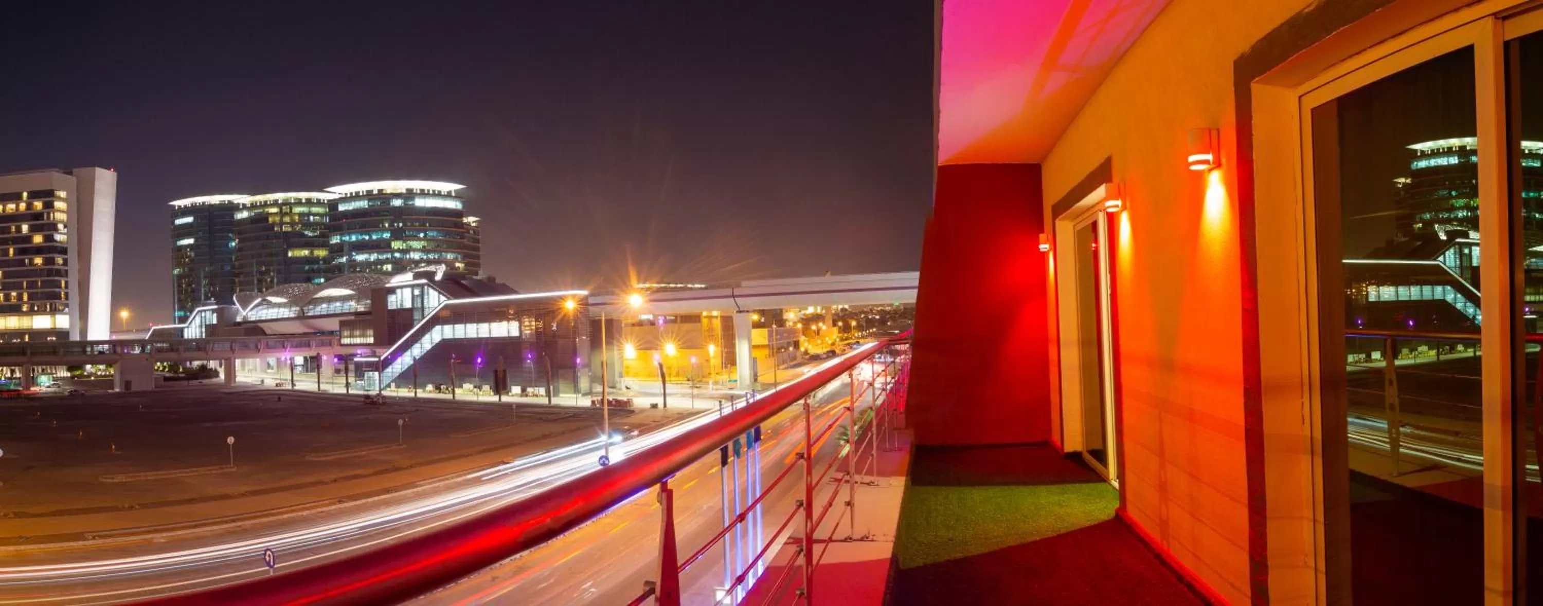 City view in Golden Ship Hotel