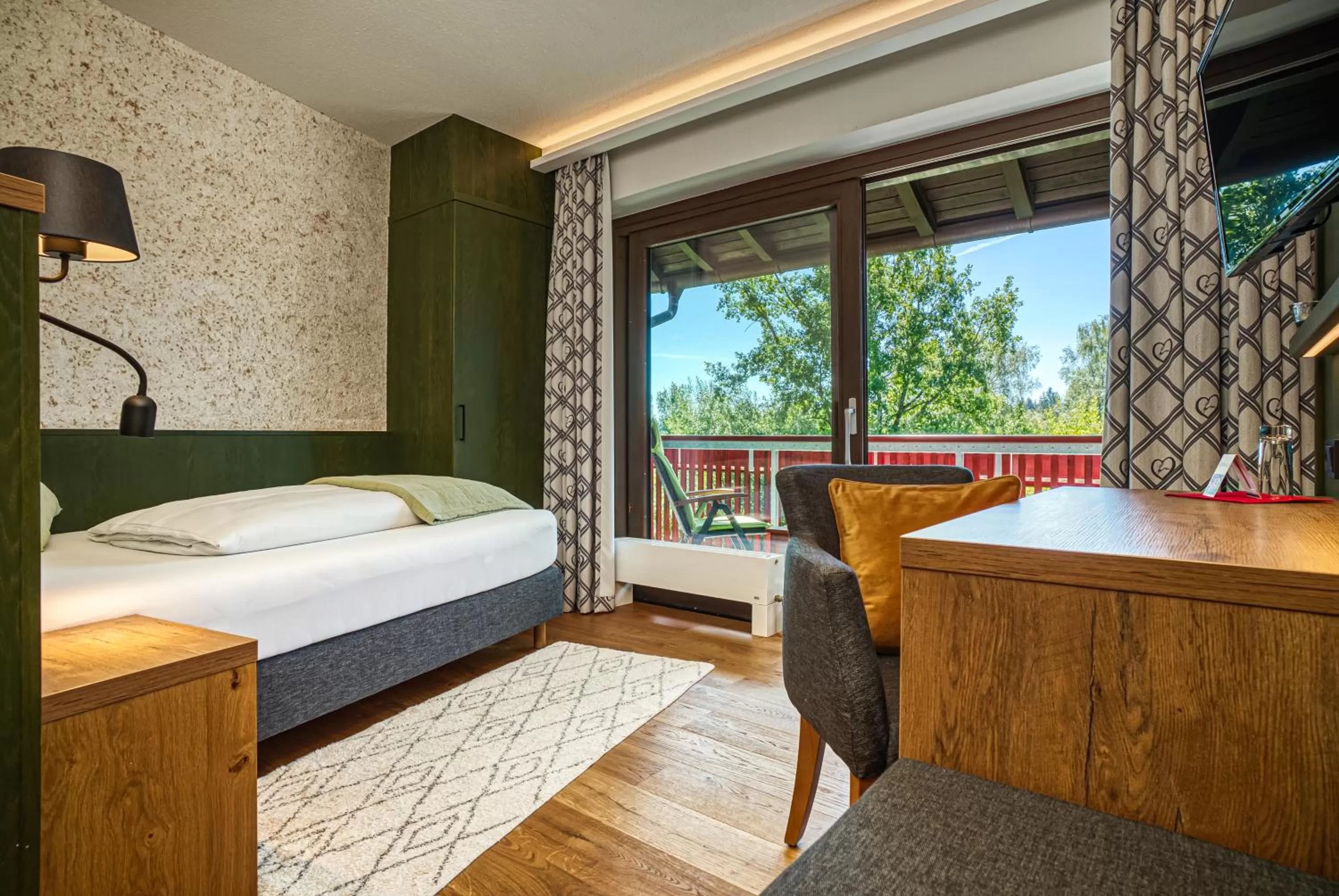 Bedroom, Bed in Landhaus Sommerau