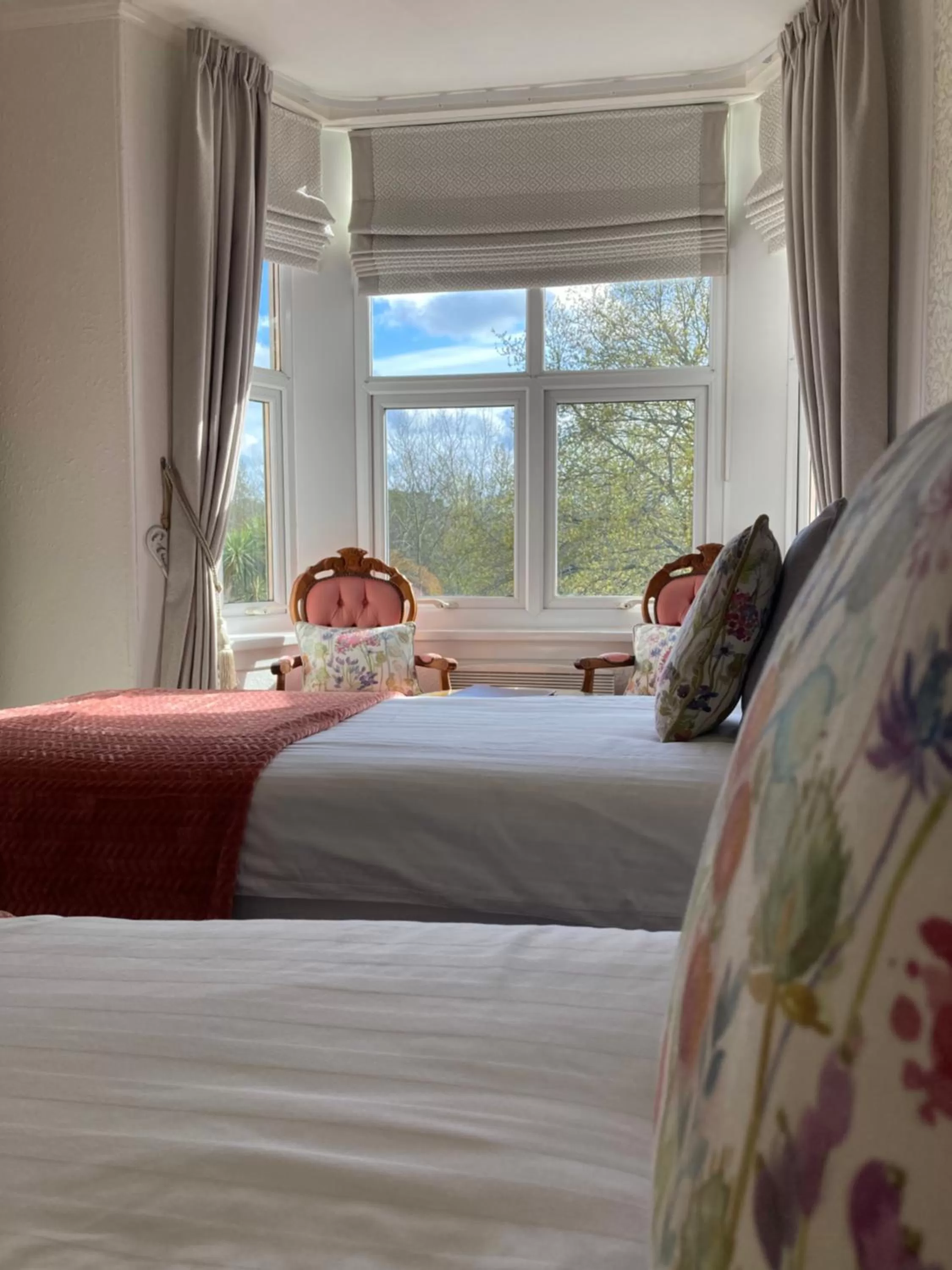 Bed in The Wentworth Guest House