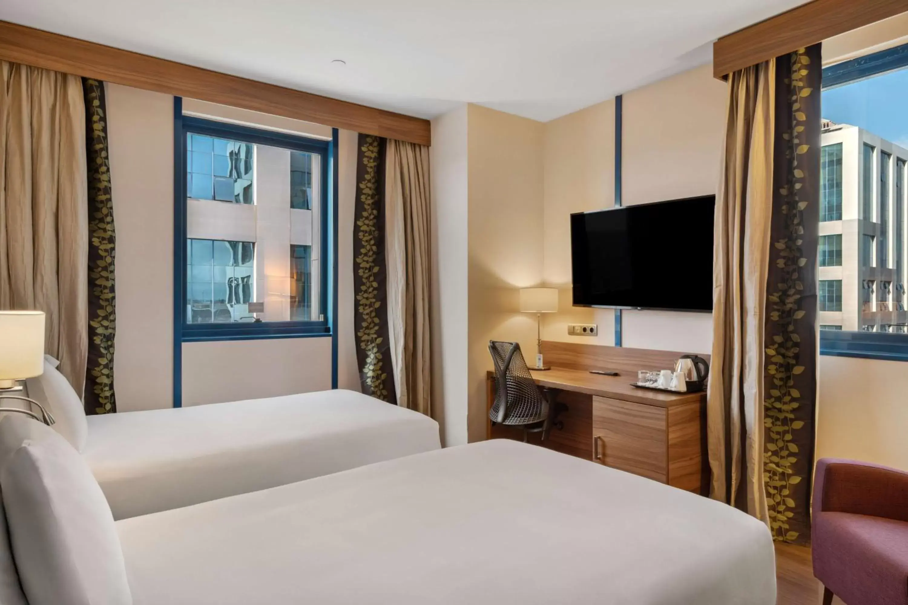 Twin Room in Hilton Garden Inn Sevilla Twin Room in Hilton Garden Inn Sevilla