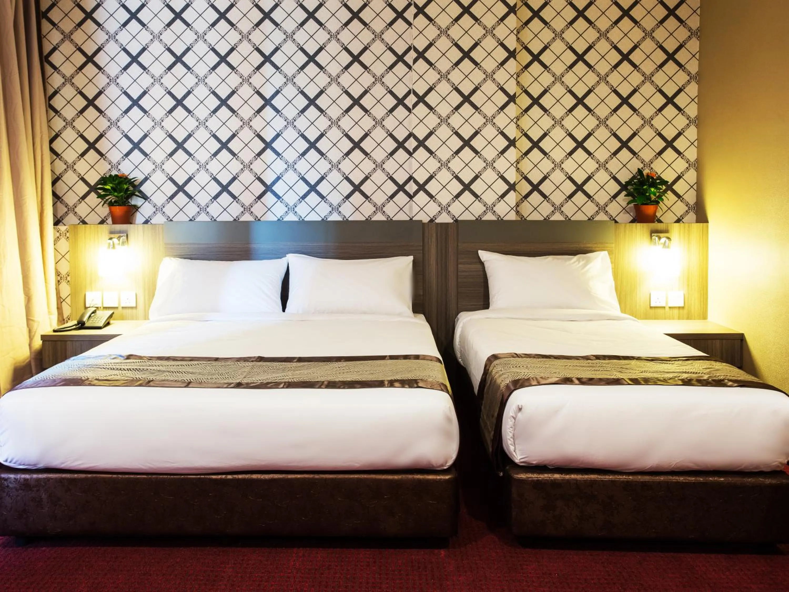 Bedroom, Bed in LS Hotel