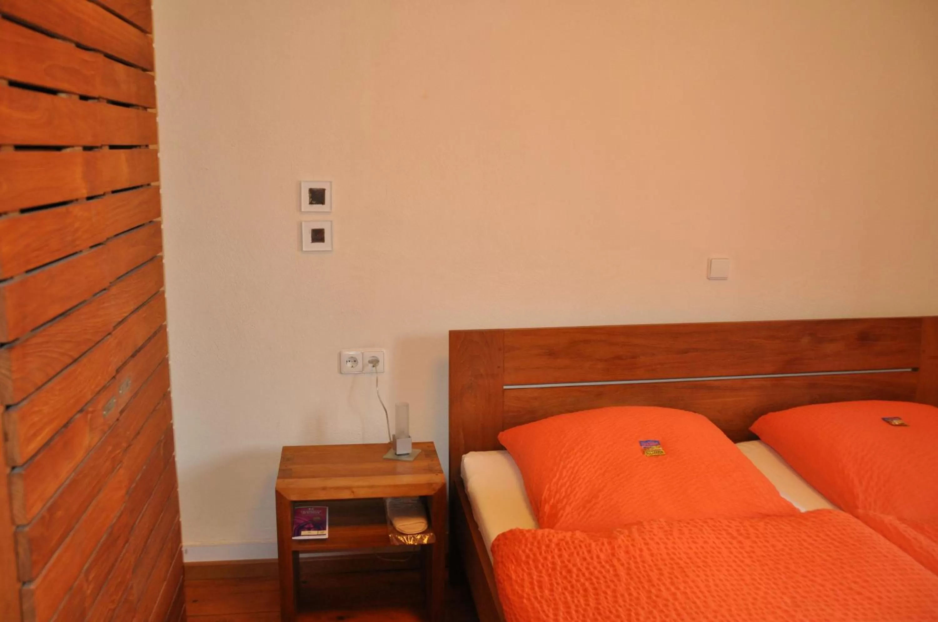 Decorative detail, Bed in Gästehaus stuttgART36