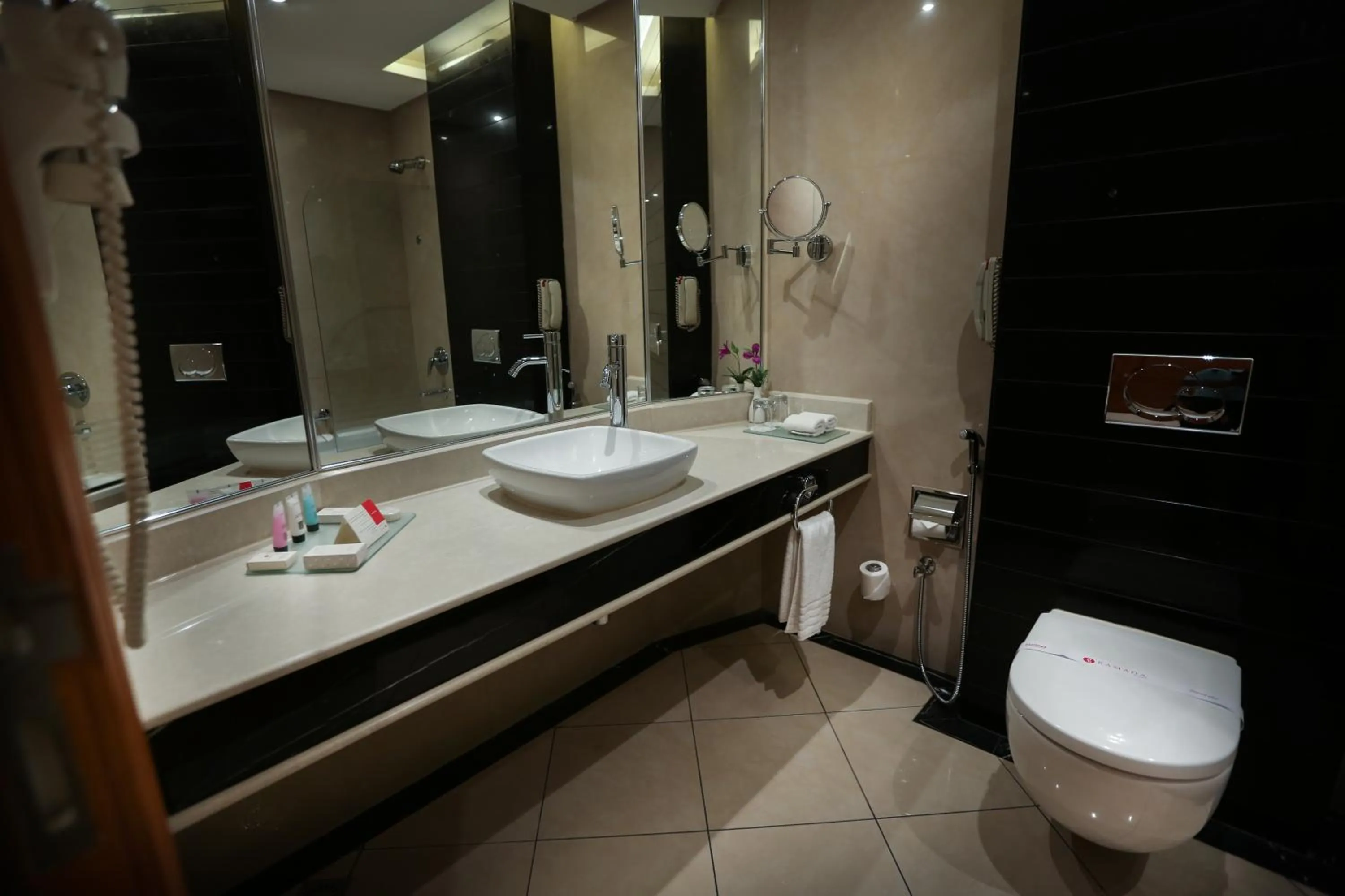 Toilet in Eastyard Khobar Hotel - Formerly Ramada by Wyndham Khobar