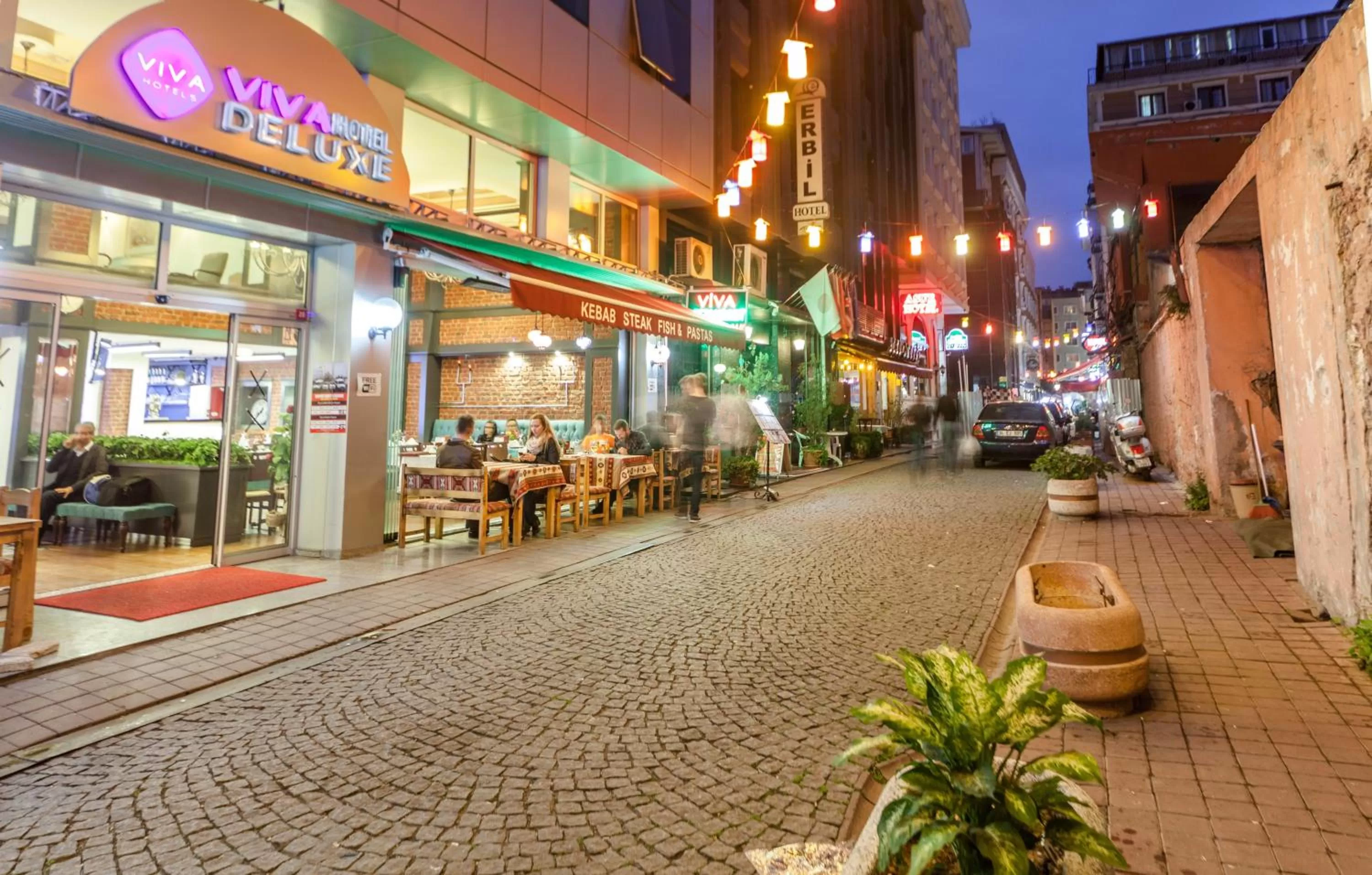 Facade/entrance in Viva Deluxe Hotel