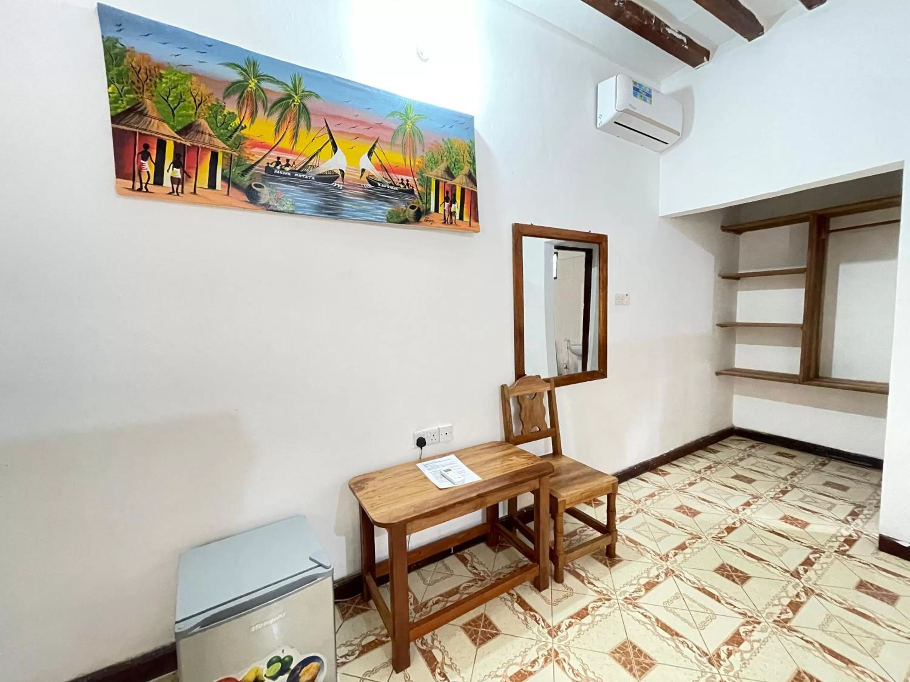 Seating area in Kihori Nungwi