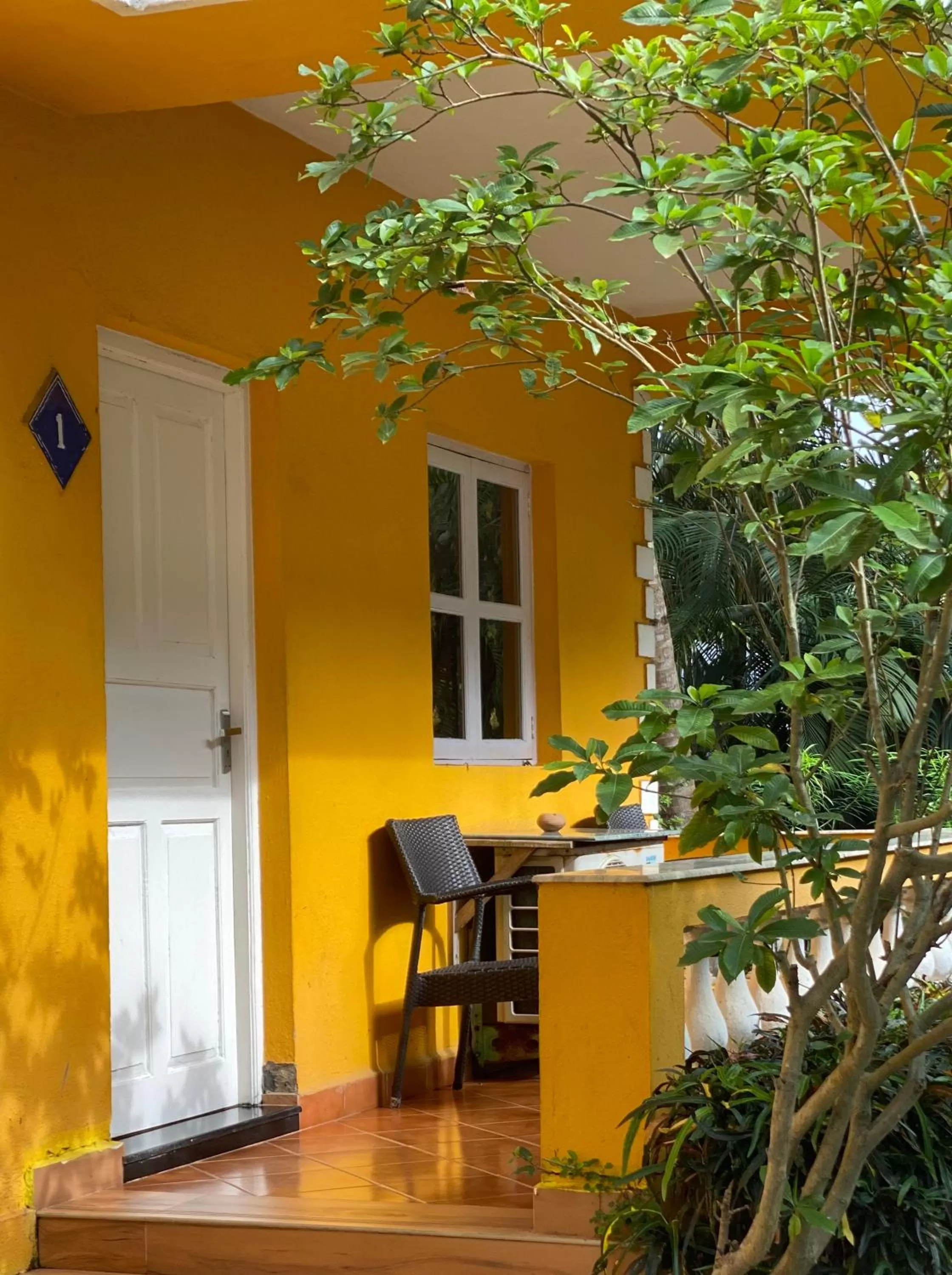 Balcony/Terrace in Chalston Beach Resort