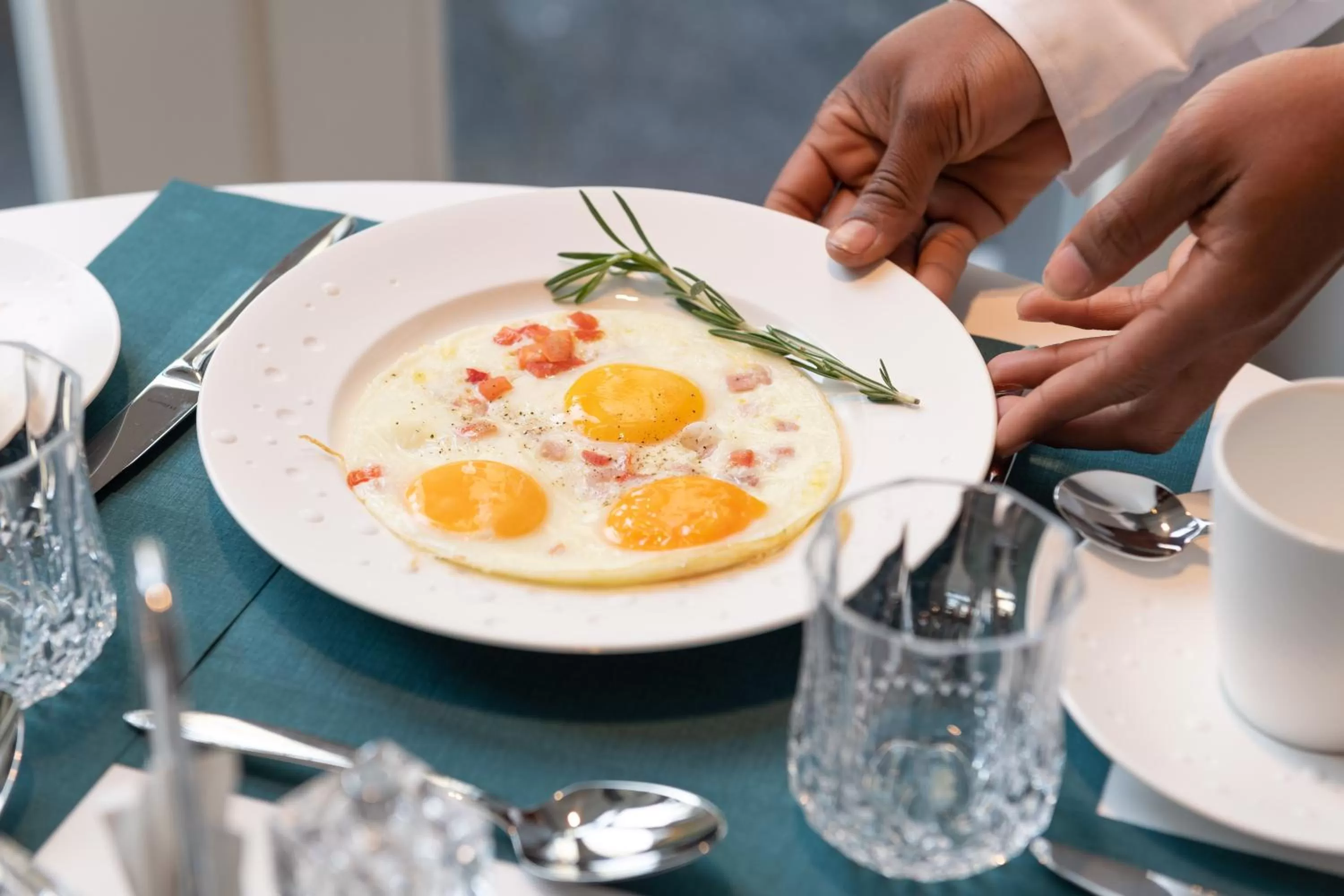 Buffet breakfast in Boutique Hotel Sablon by CW Hotel Collection