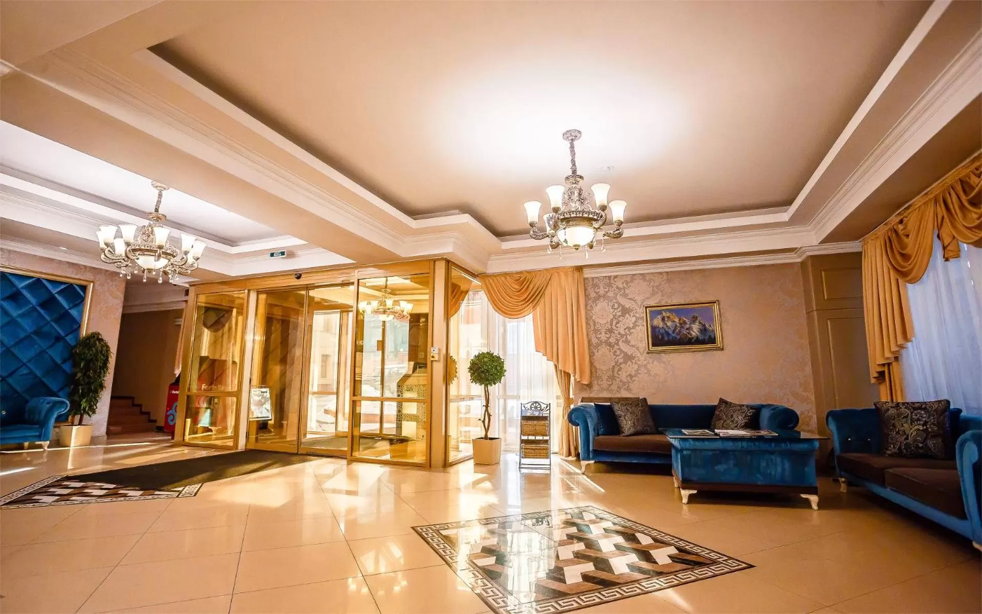 Lobby or reception in Grand Sapphire Hotel
