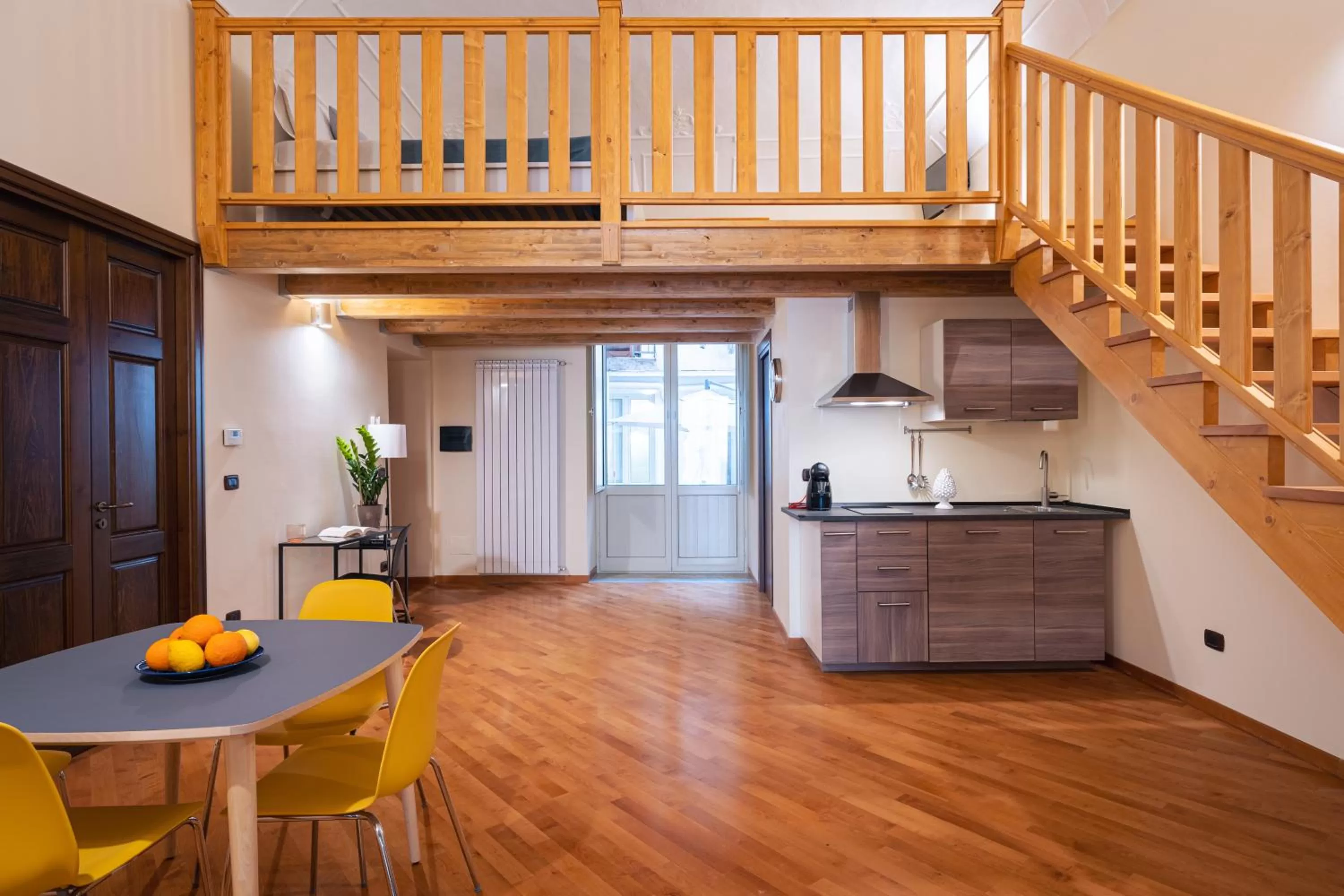 Kitchen or kitchenette in Open Sicily Residence - Central Apartments Near Quattro Canti