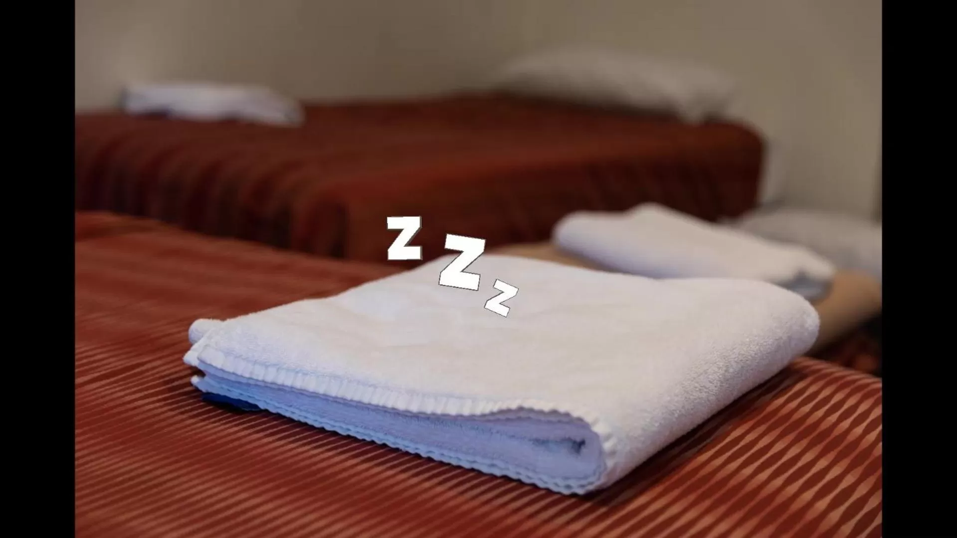 Bed in Black Forest Motel