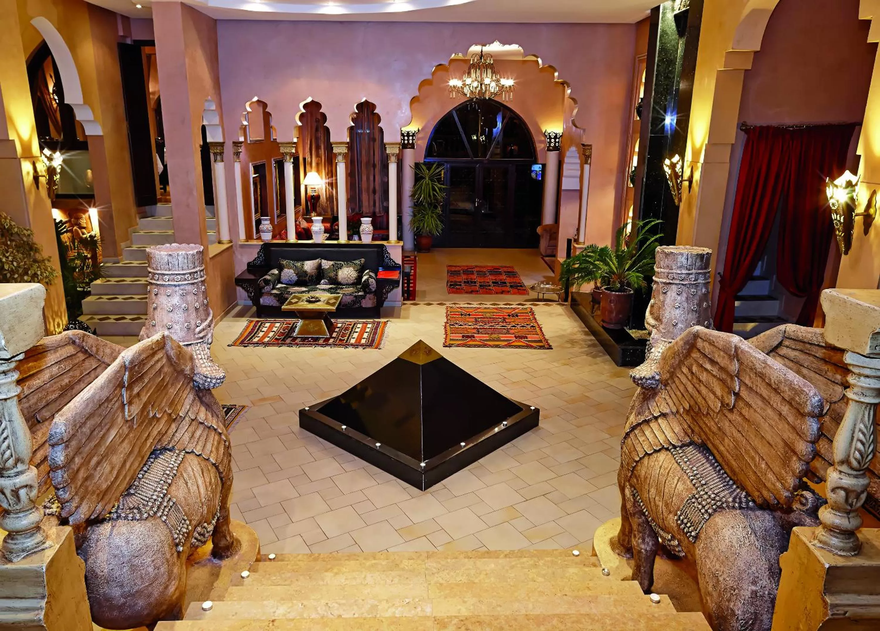 Lobby or reception in Le Temple Des Arts