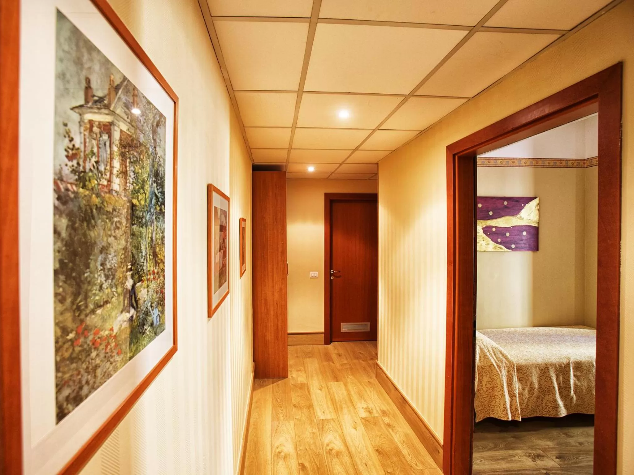 Bedroom, Bed in Hotel Fortuna