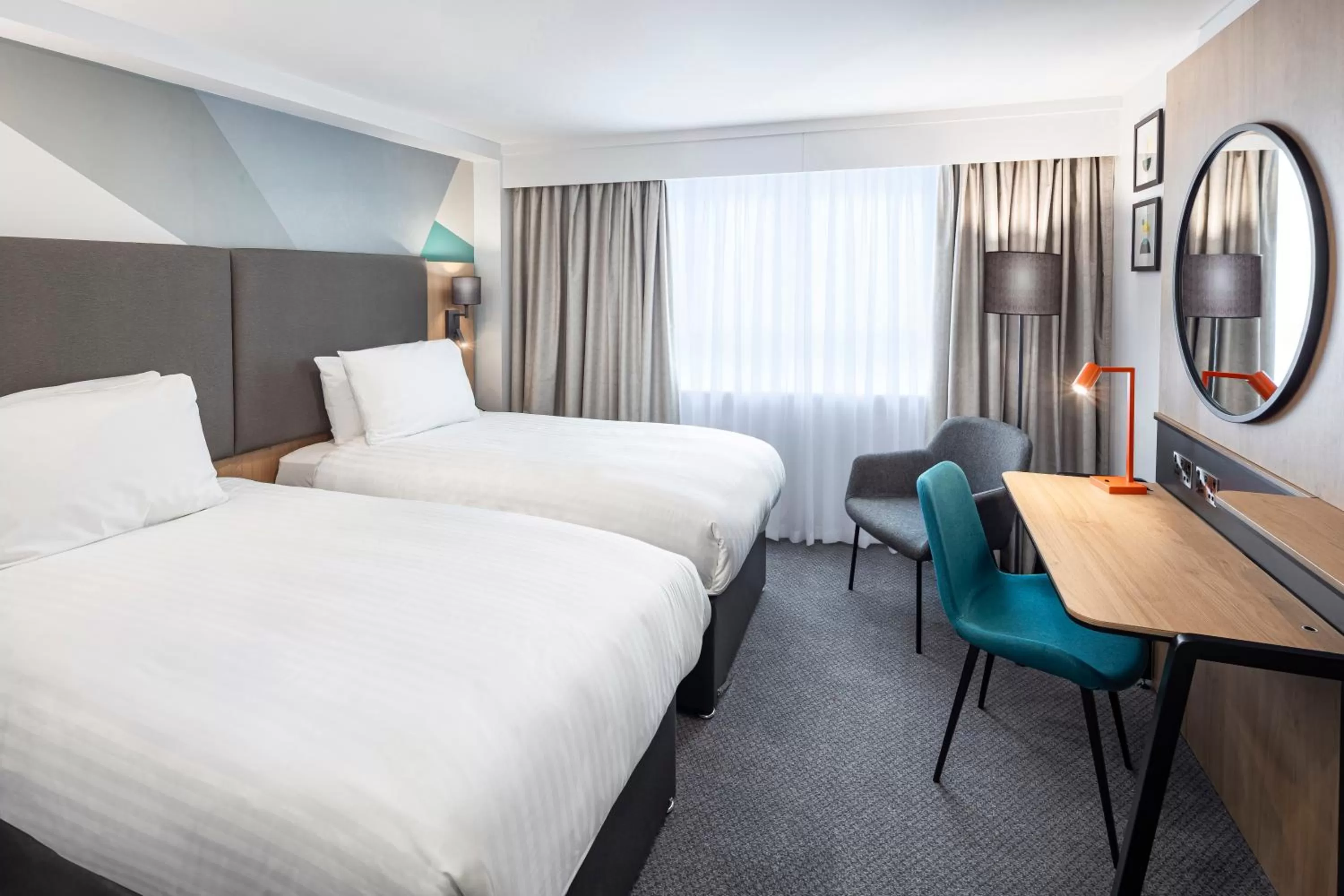 Bedroom, Bed in Holiday Inn Gloucester - Cheltenham by IHG