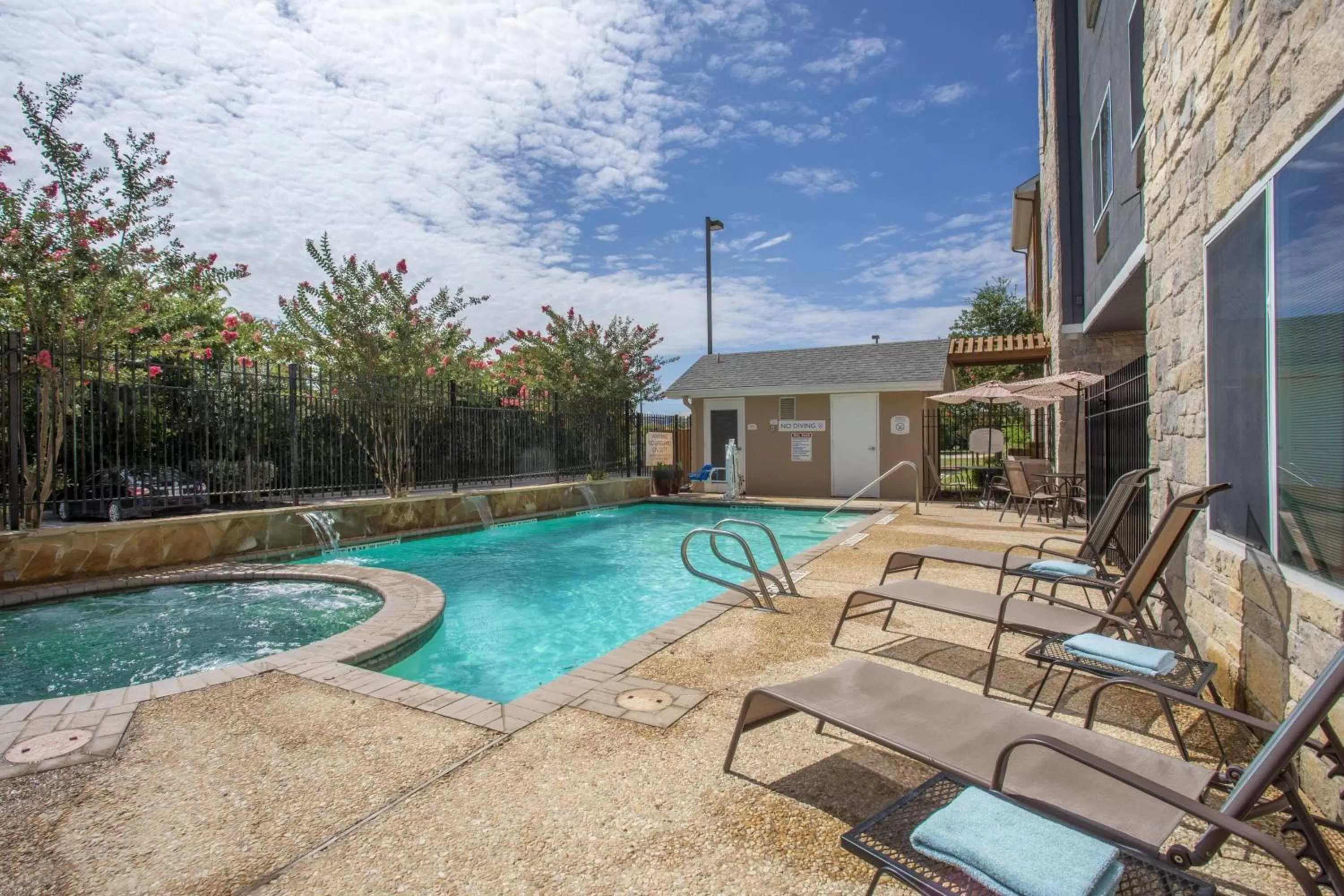 Swimming pool in Fairfield Inn and Suites by Marriott San Antonio Boerne