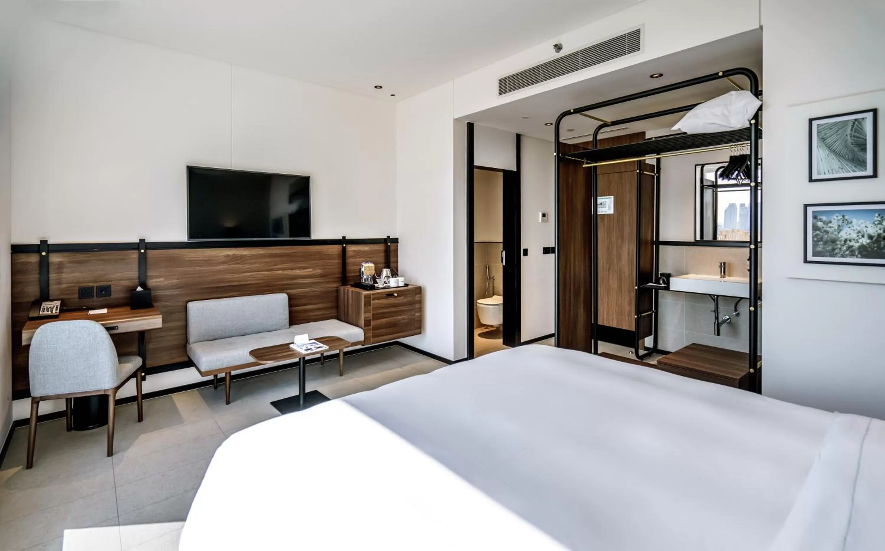 Photo of the whole room, Bed in FORM Hotel Al Jaddaf, Dubai, a Member of Design Hotels