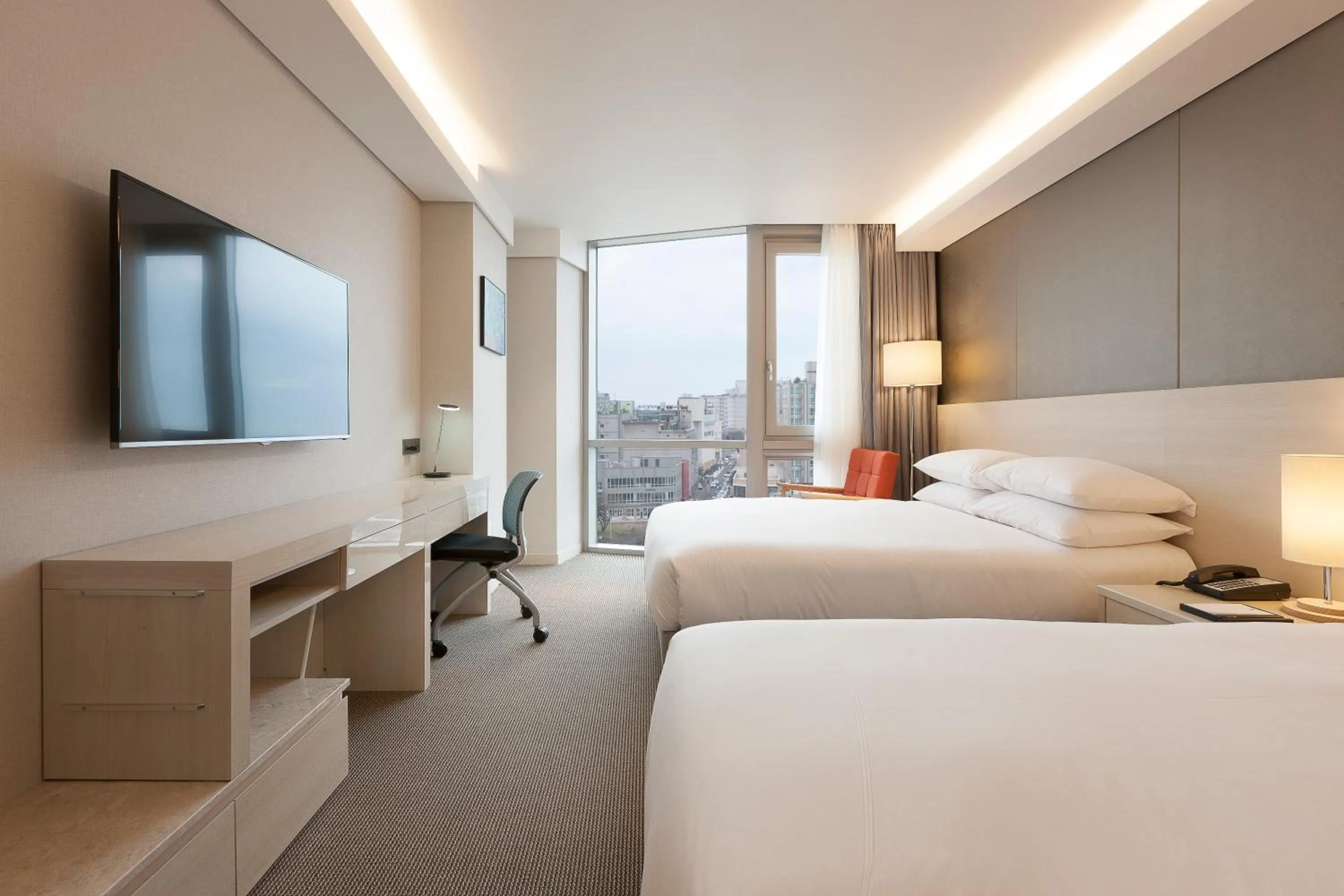 Bed in Hotel Regent Marine The Blue