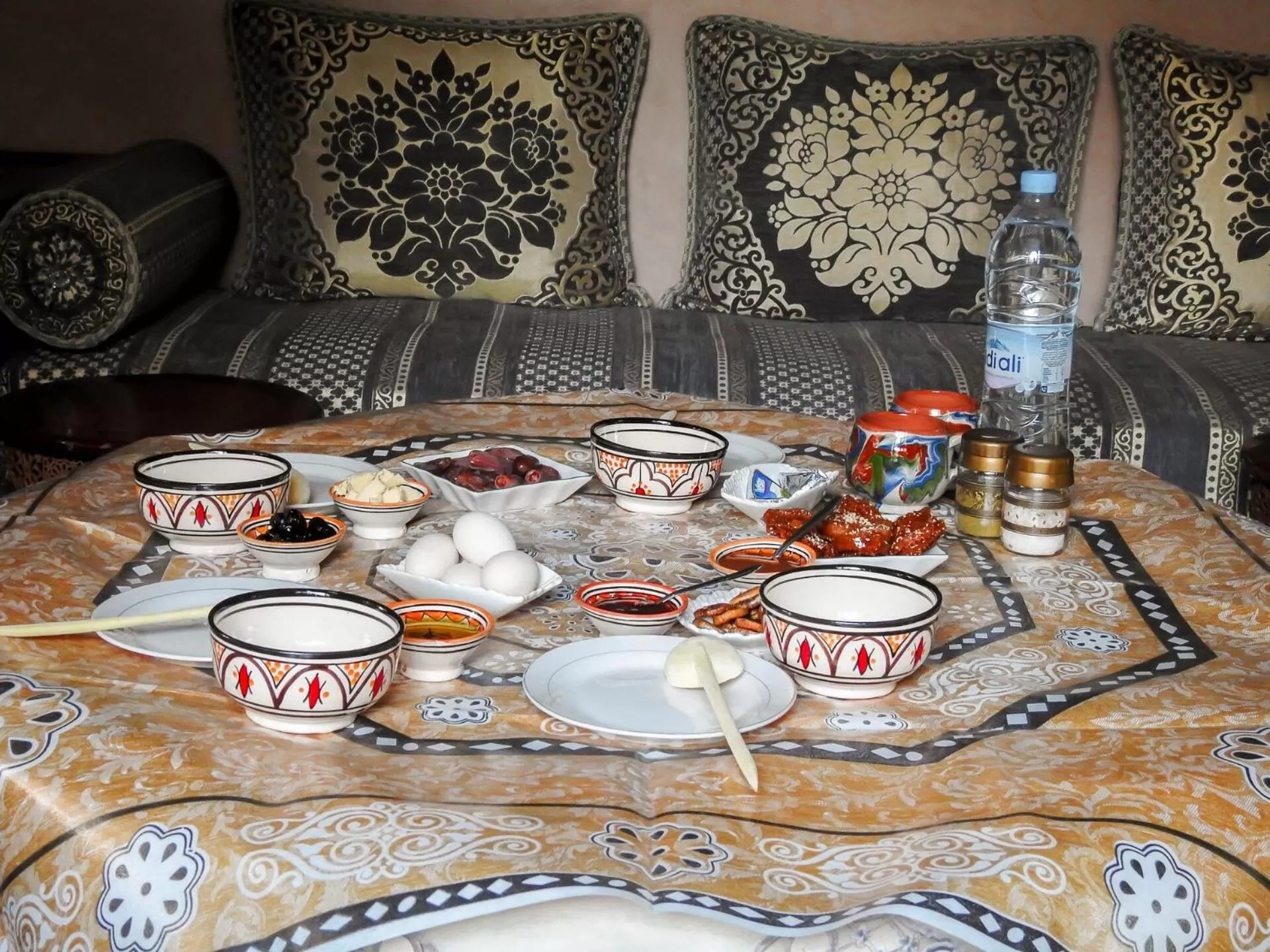 Food in Le Bleu House