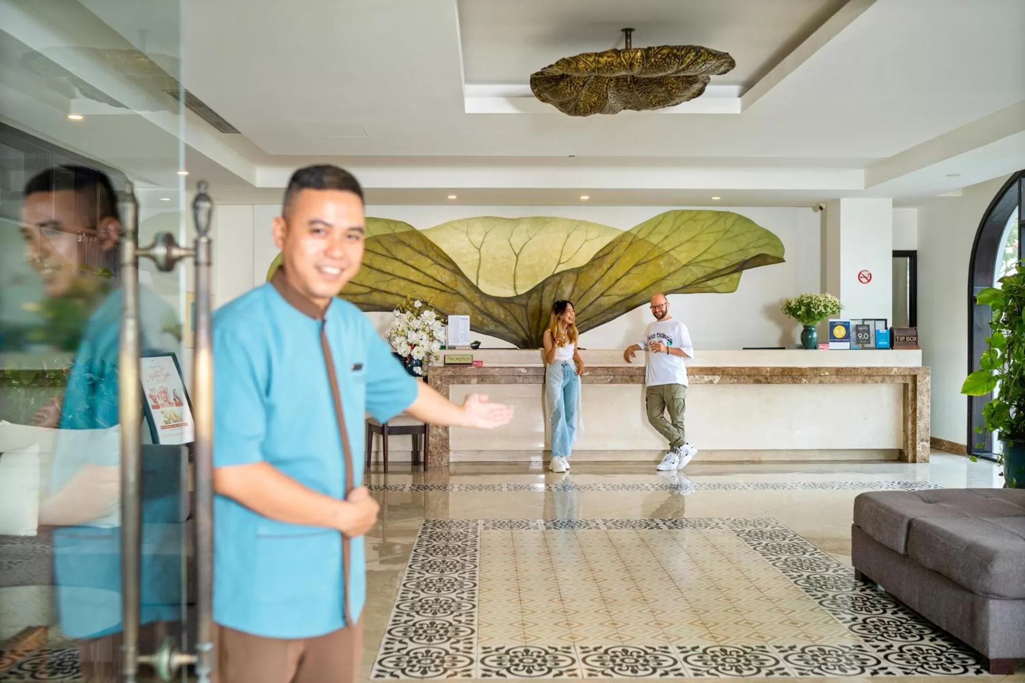 Property building in Lasenta Boutique Hotel Hoian