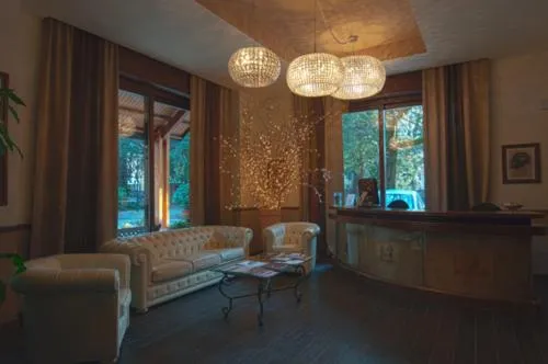 Lobby or reception in Albergo Ristorante Sant'Eustorgio