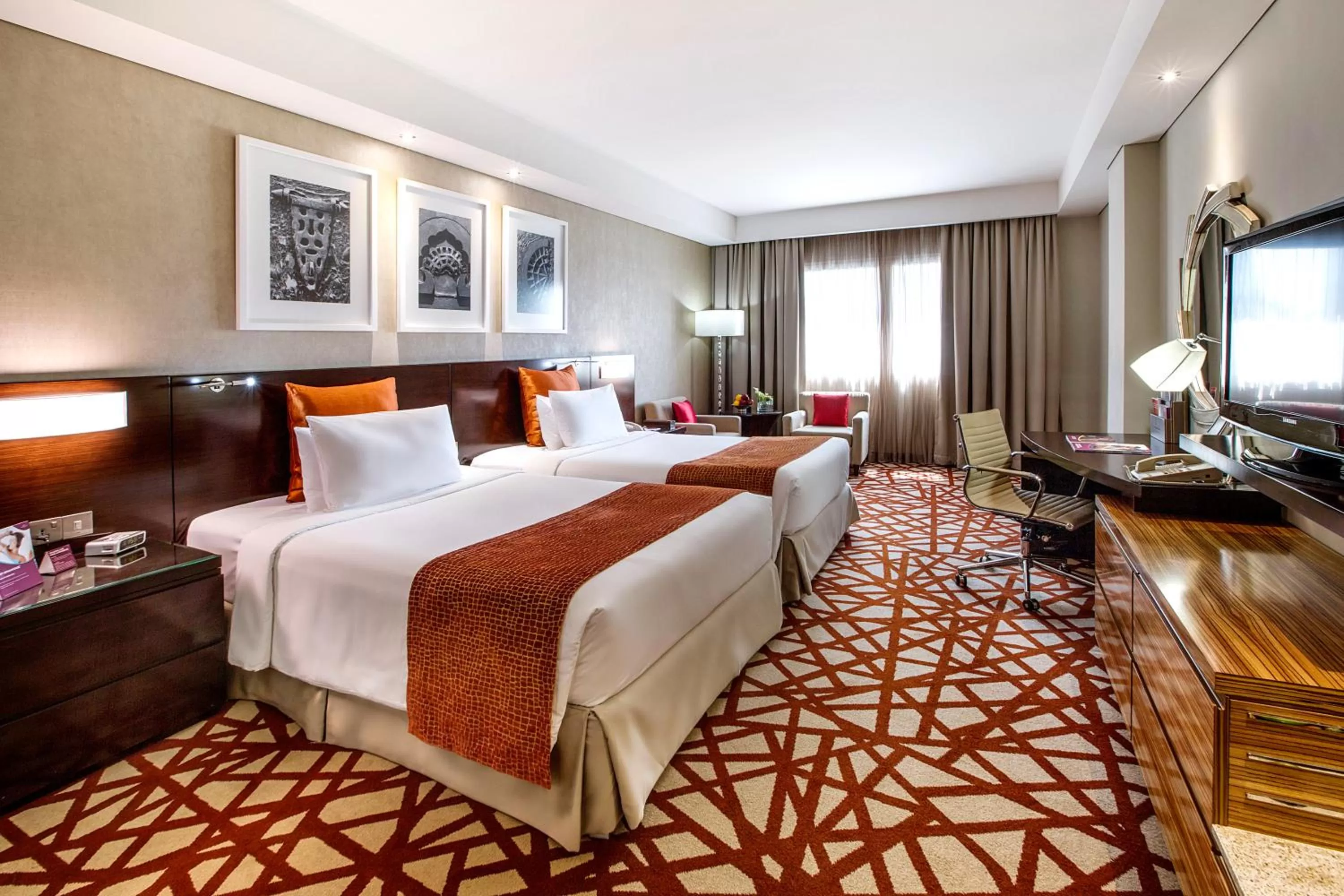 Photo of the whole room, Bed in Crowne Plaza Dubai Deira by IHG