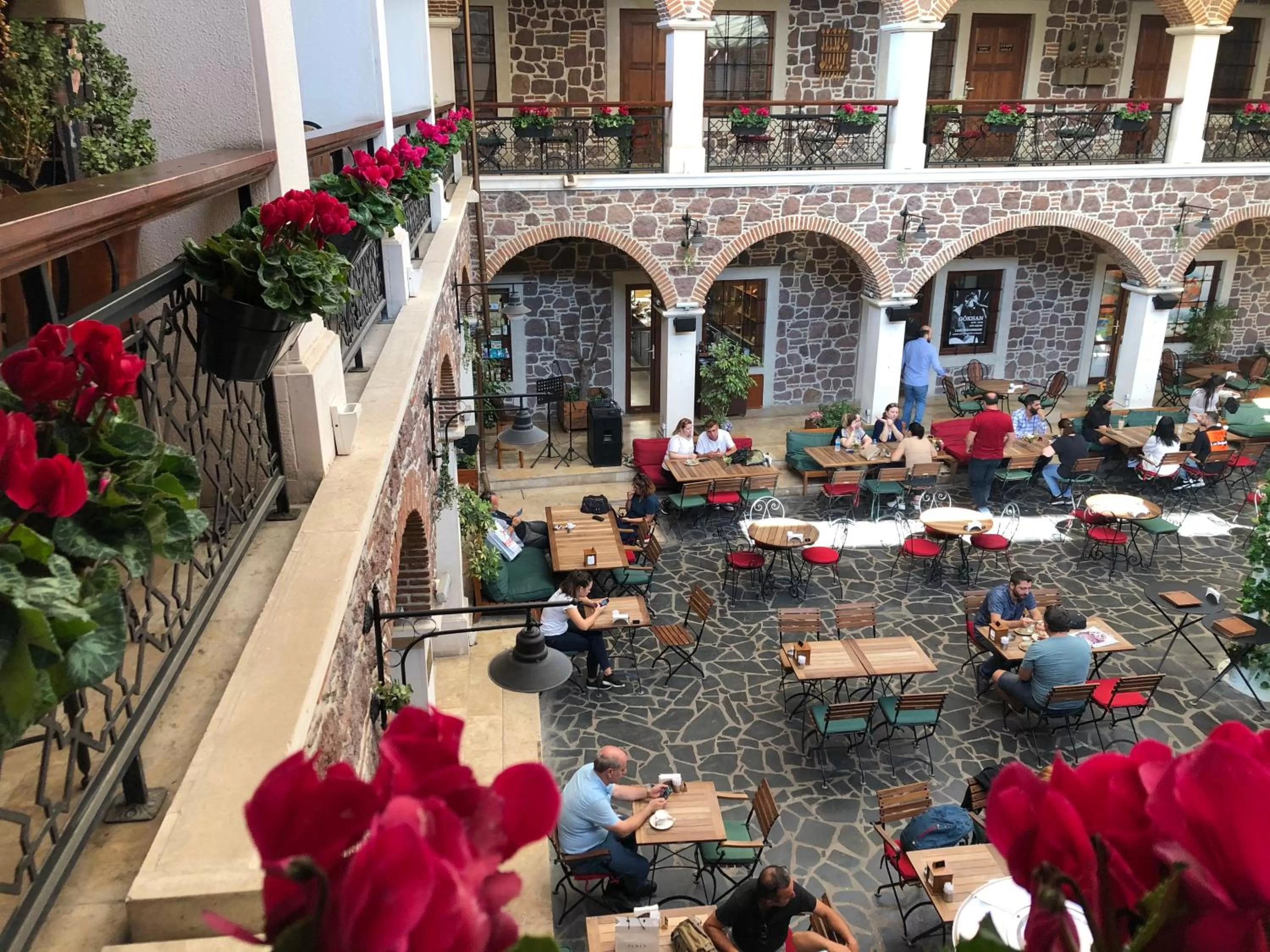 Patio in L'Agora Old Town Hotel & Bazaar