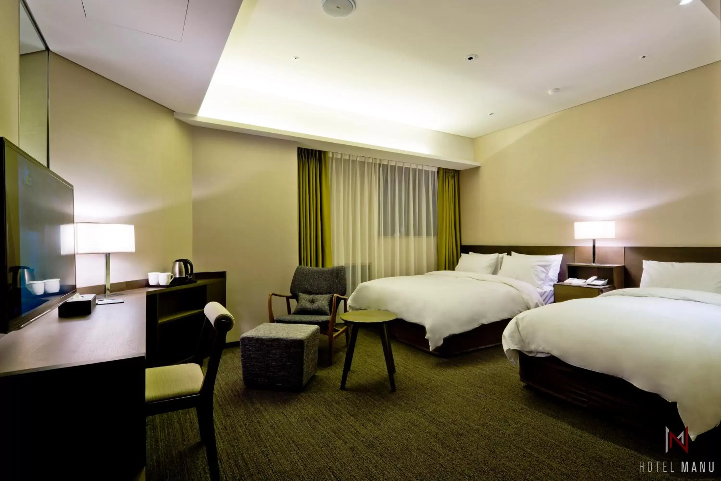 Family Twin Room in Hotel Manu Seoul Family Twin Room in Hotel Manu Seoul