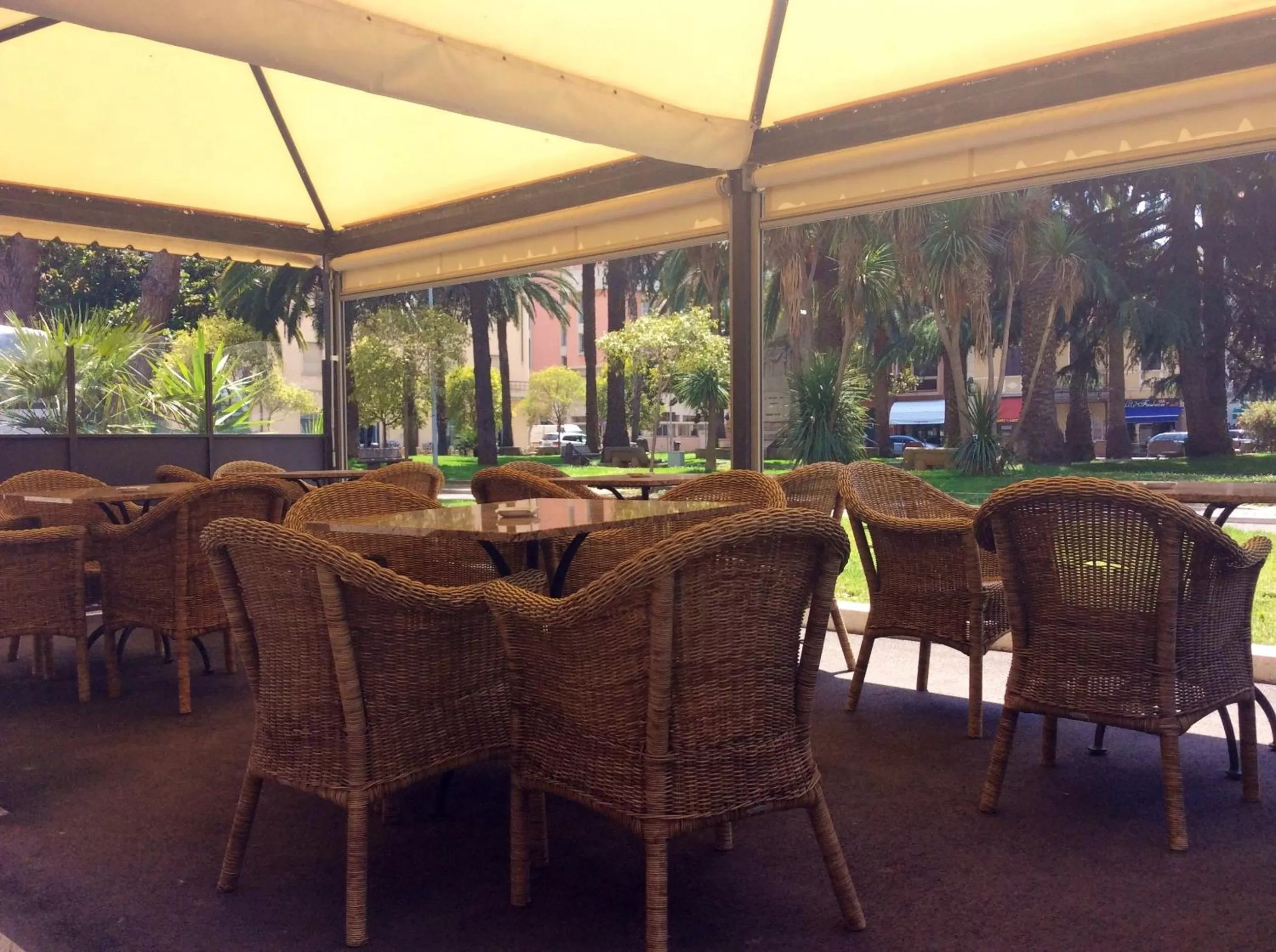 Patio in Hotel Giardino