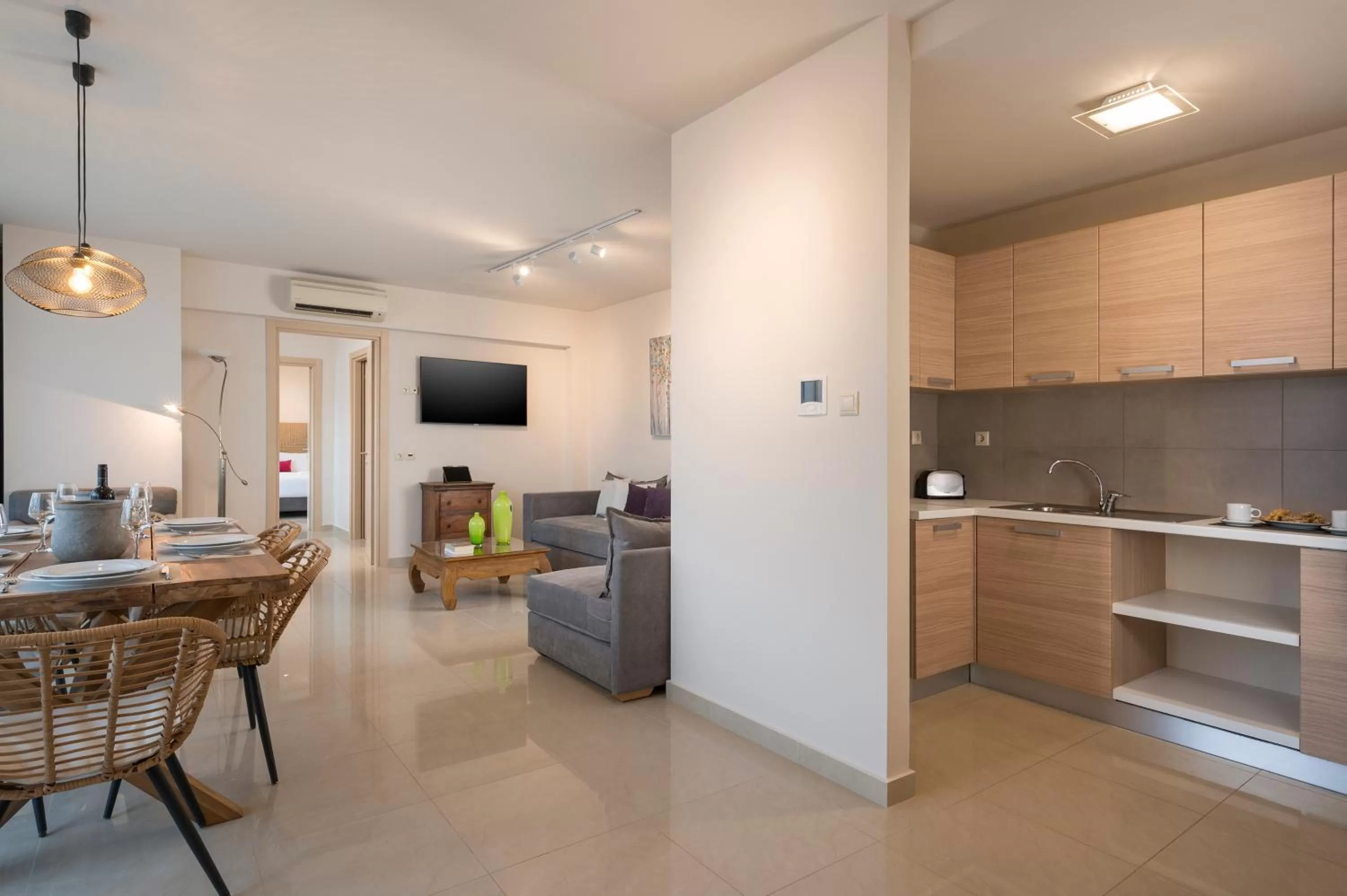 Dining area in Trianon Luxury Apartments & Suites