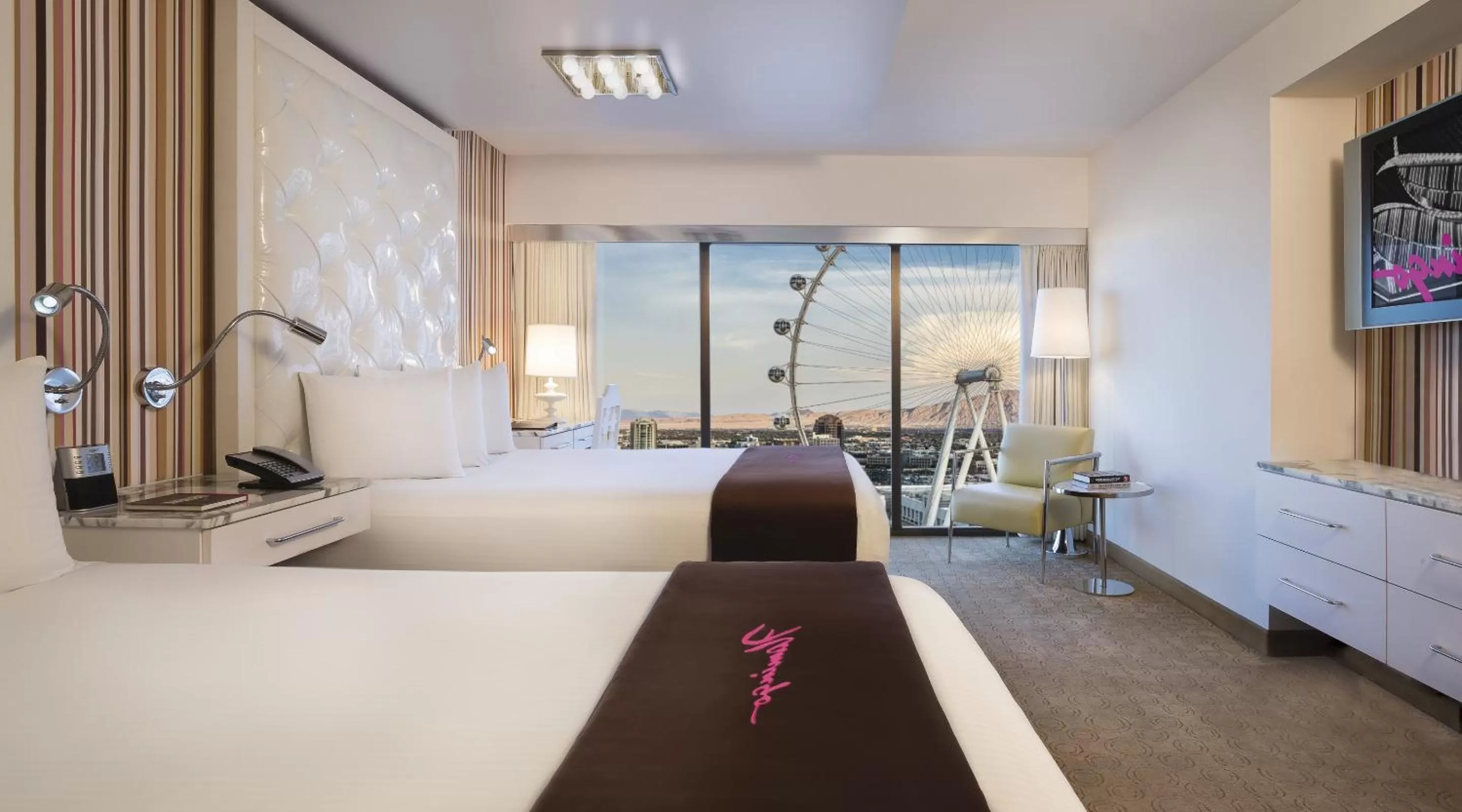 Bedroom, Bed in Flamingo Las Vegas Hotel & Casino