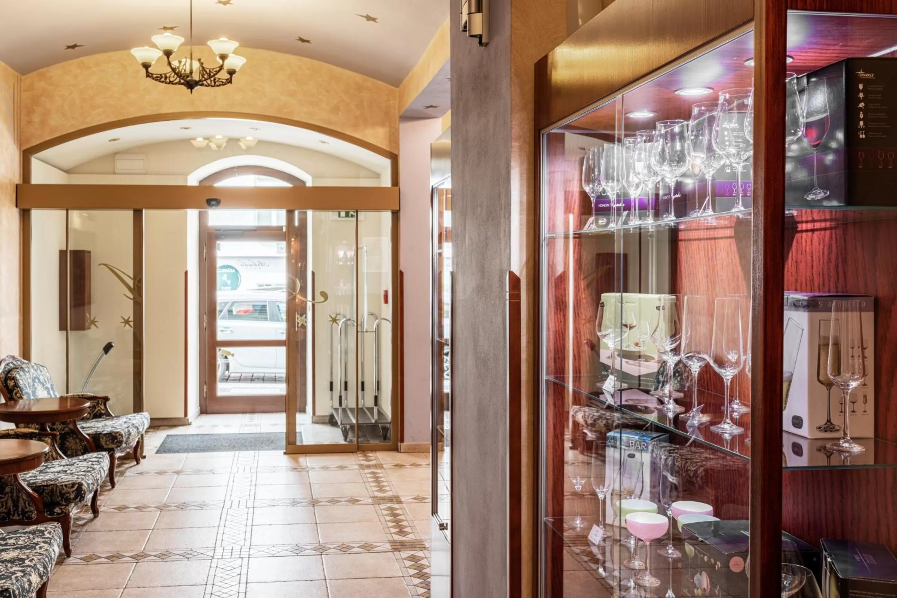 Lobby or reception in Arkada Hotel Praha