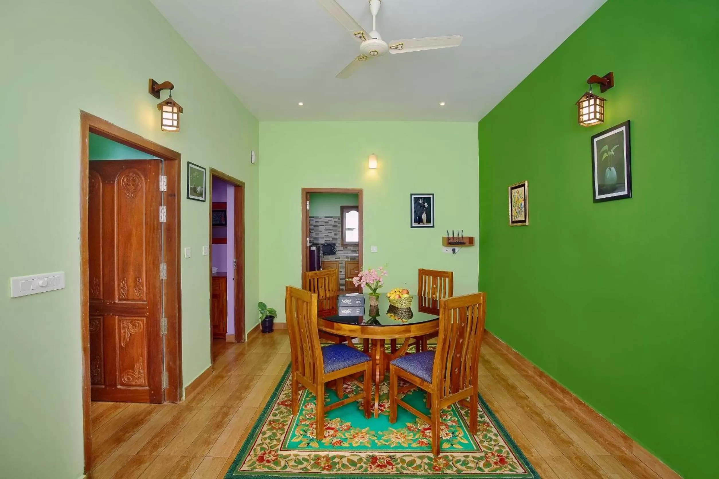 Living room, Dining Area in Zenha Resorts