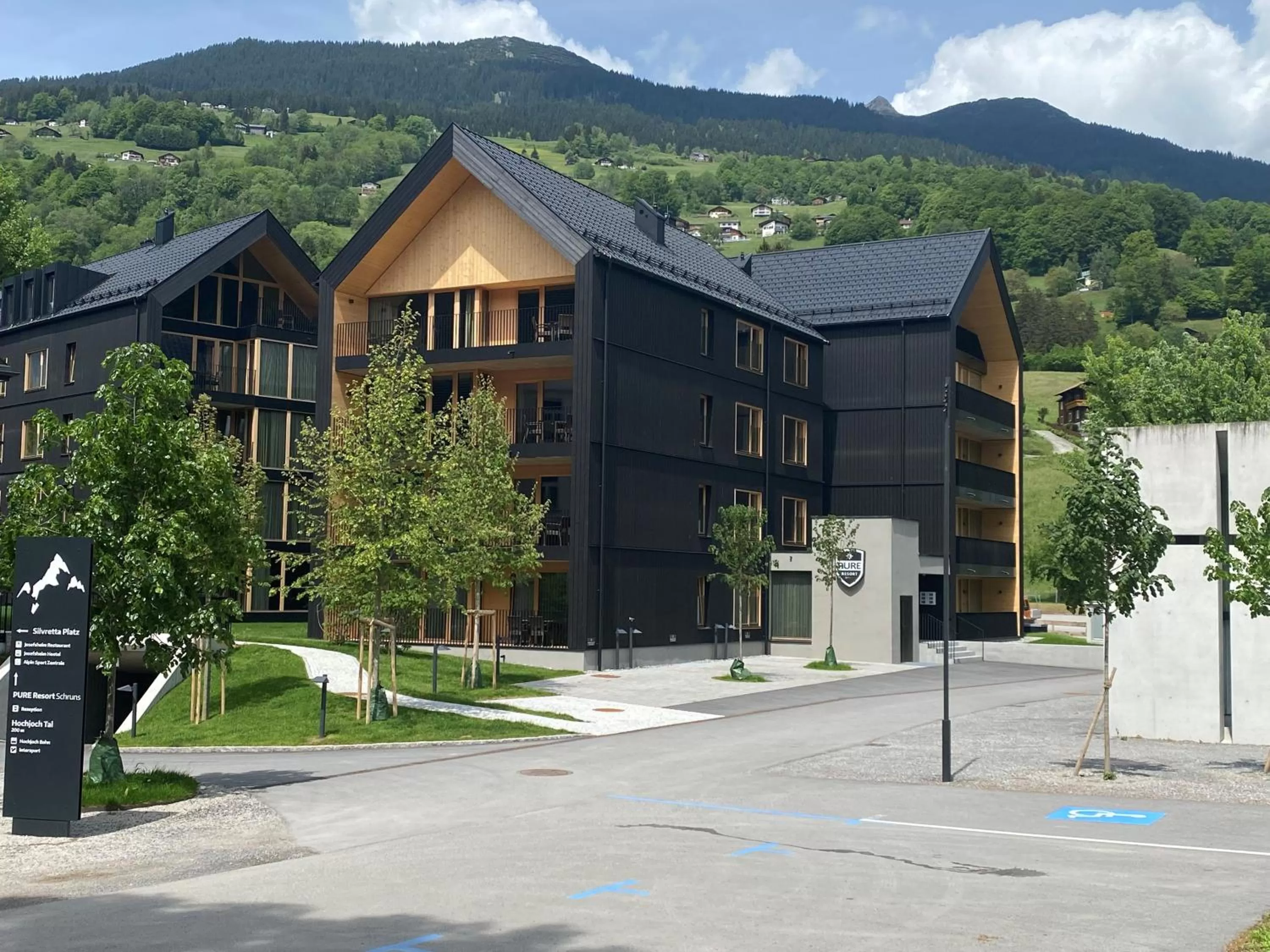 Property Building in PURE Resort Schruns