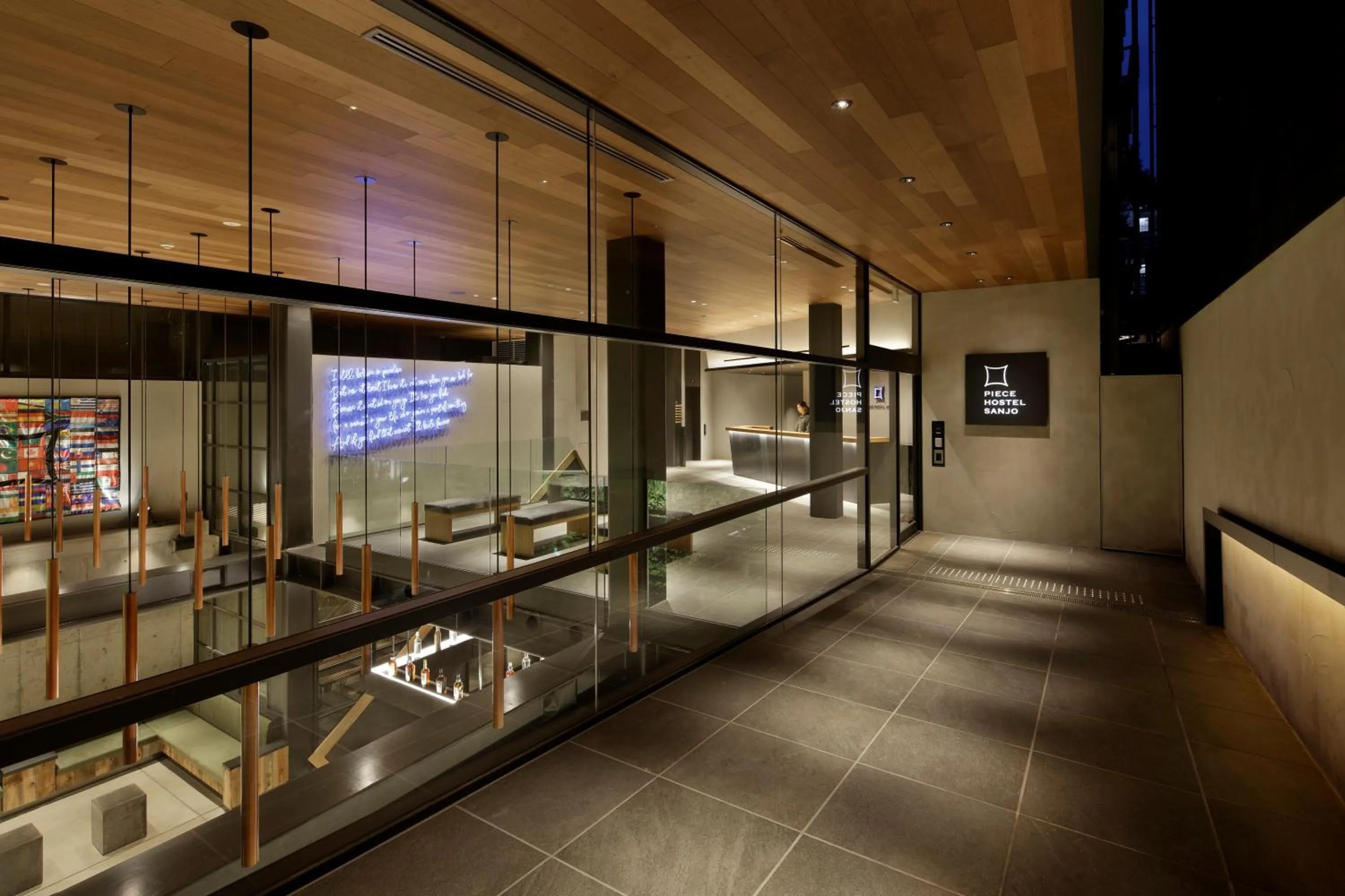 Property building in Piece Hostel Sanjo