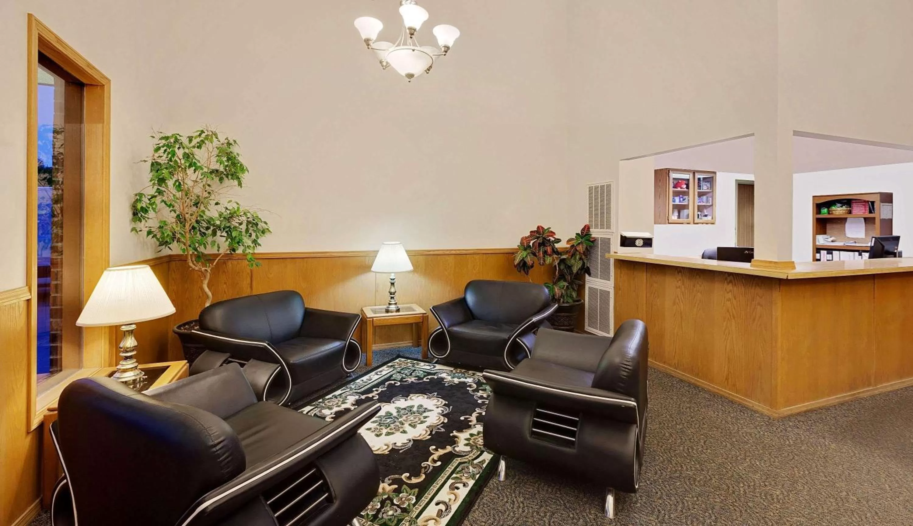 Lobby or reception in Super 8 by Wyndham Fayetteville