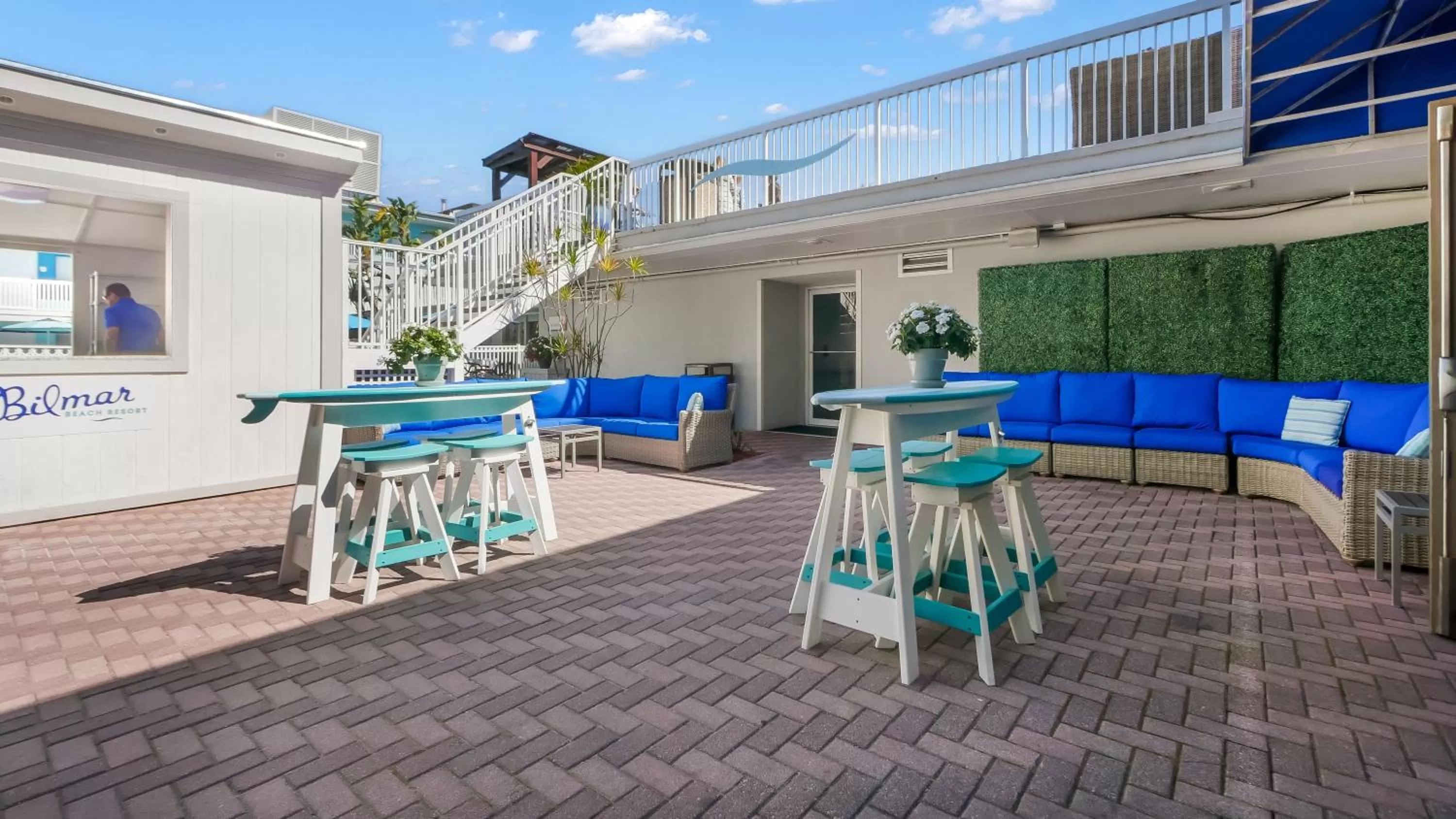 Property building in Bilmar Beach Resort