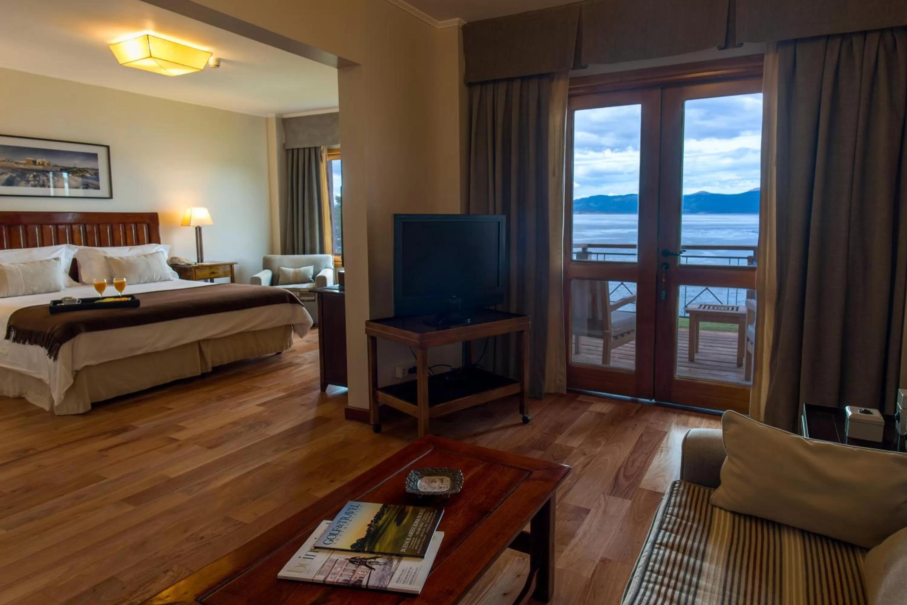 Sea view, Bed in Los Cauquenes Resort + Spa + Experiences