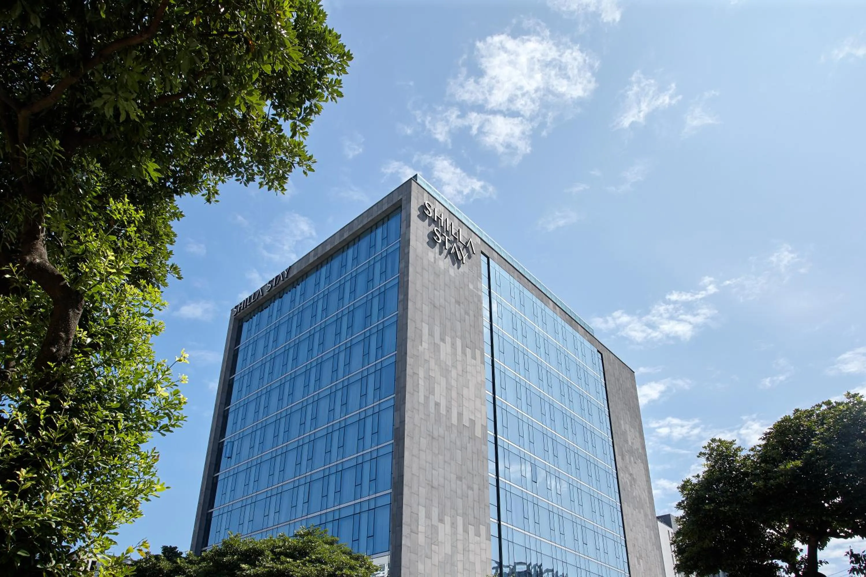 Property building in Shilla Stay Jeju Airport