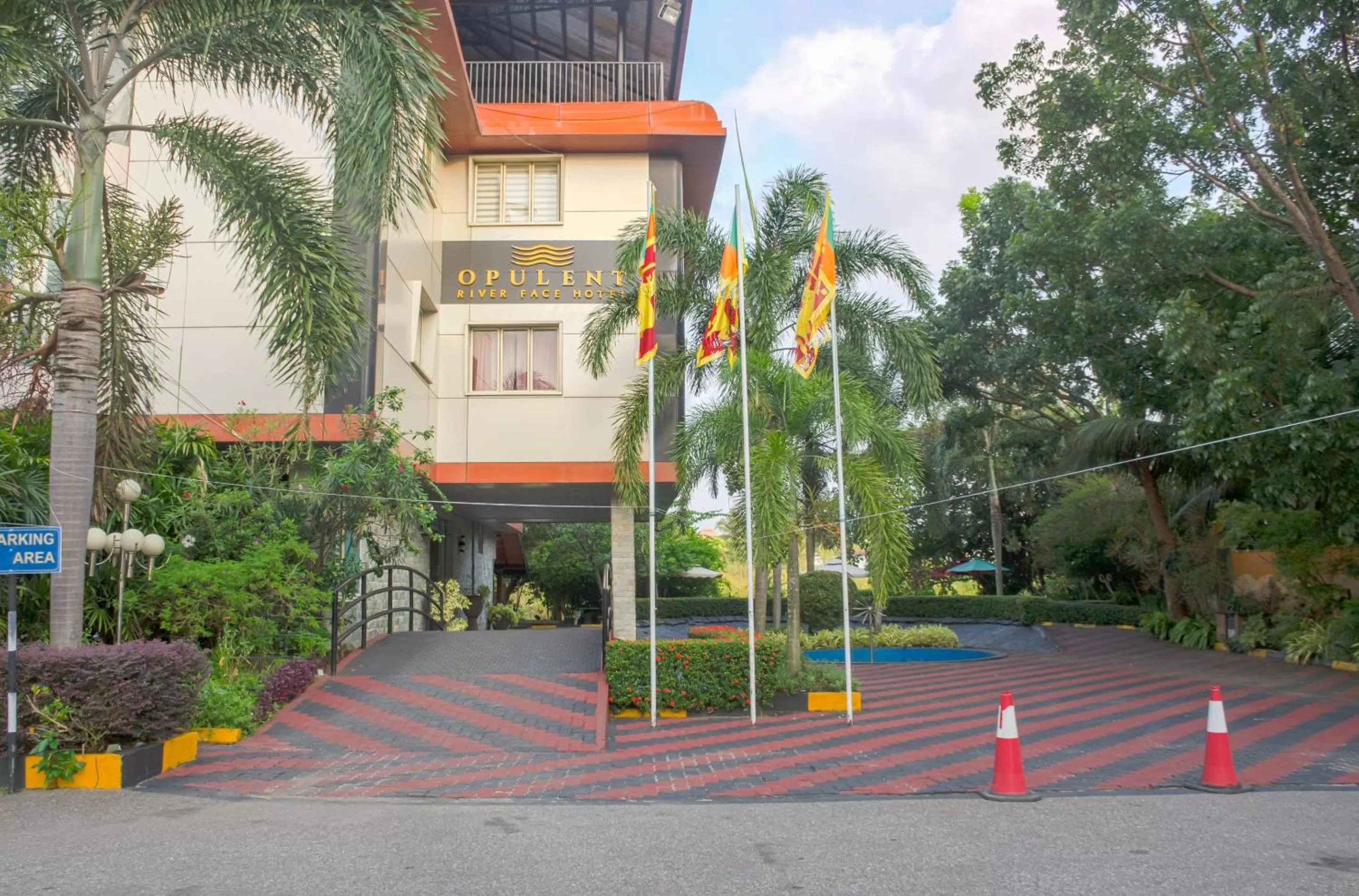 Facade/entrance, Property Building in Opulent River Face Hotel