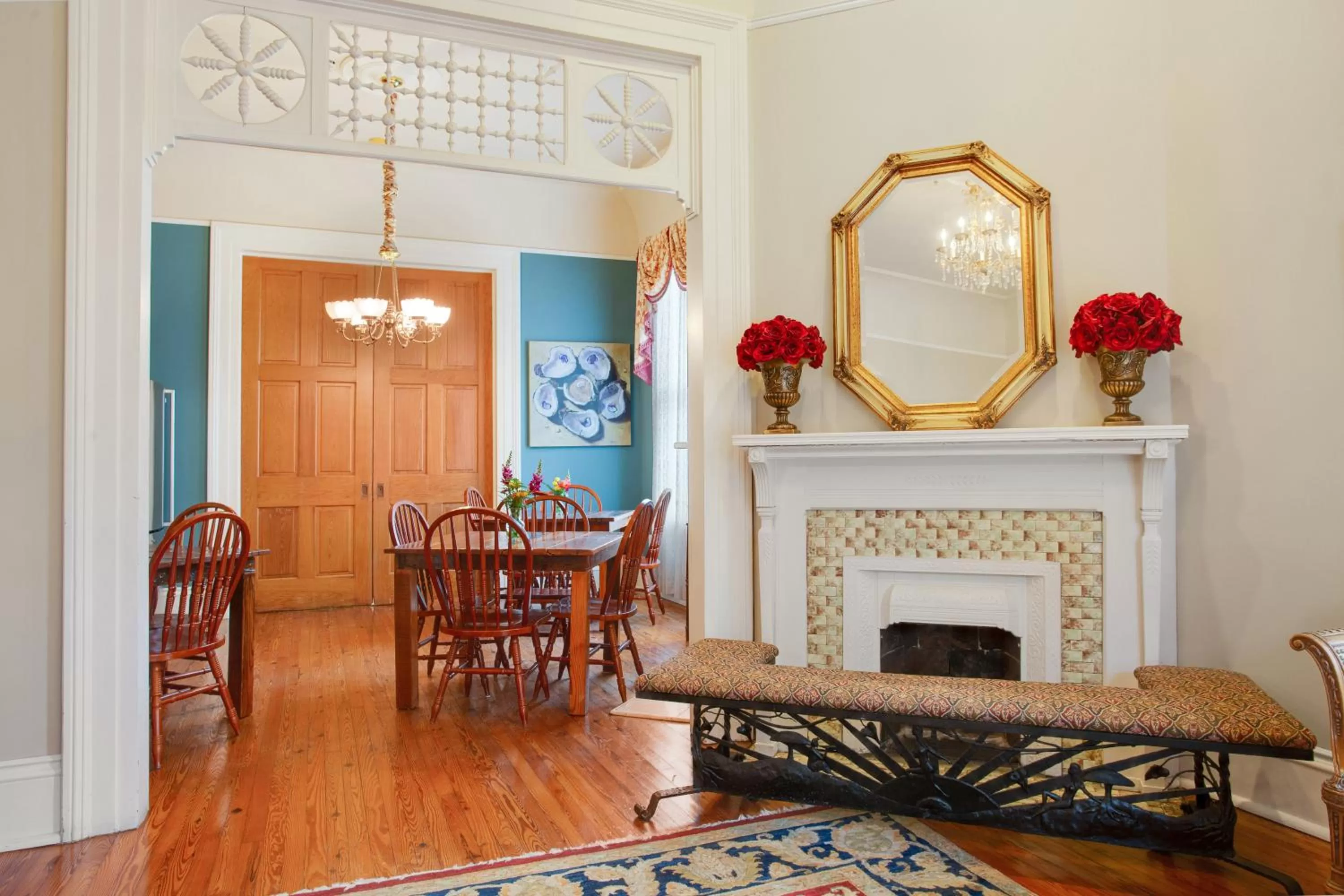 Living room in Maison Perrier Bed & Breakfast