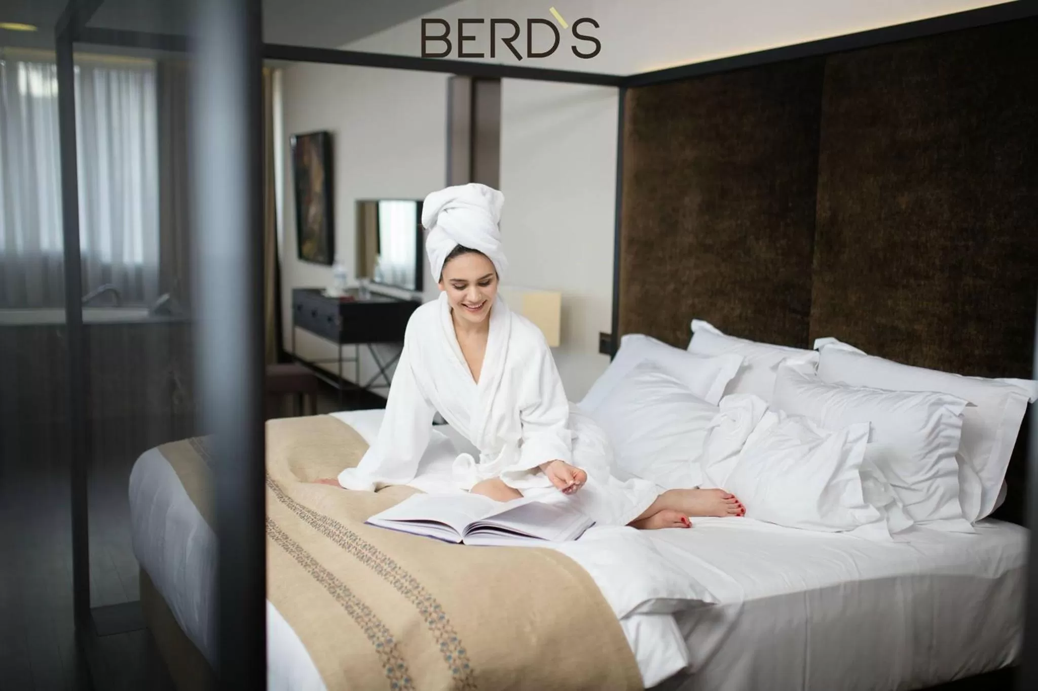 Bed in BERDS Hotel Chisinau - MGallery Collection