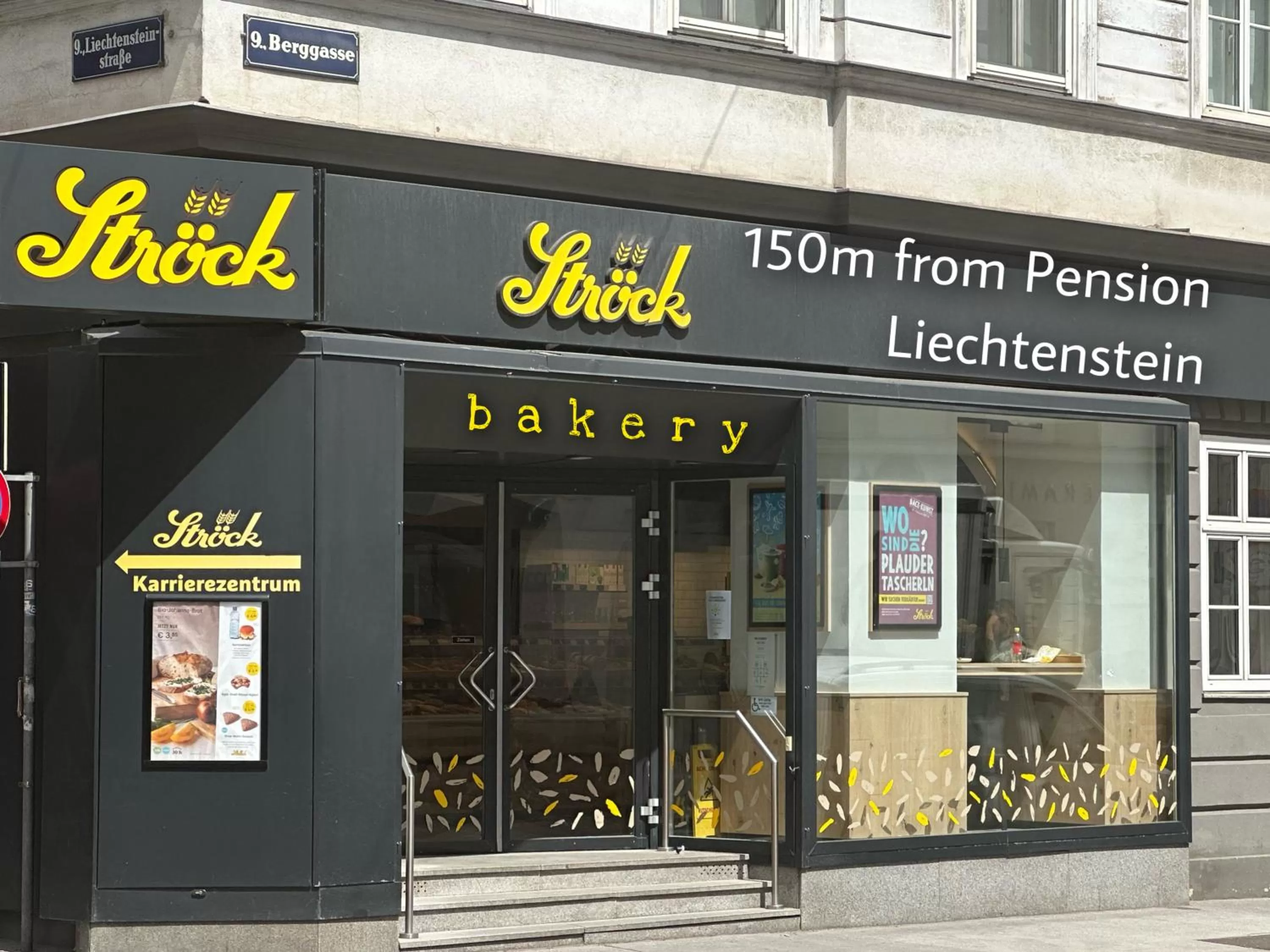 Off site in Pension Liechtenstein