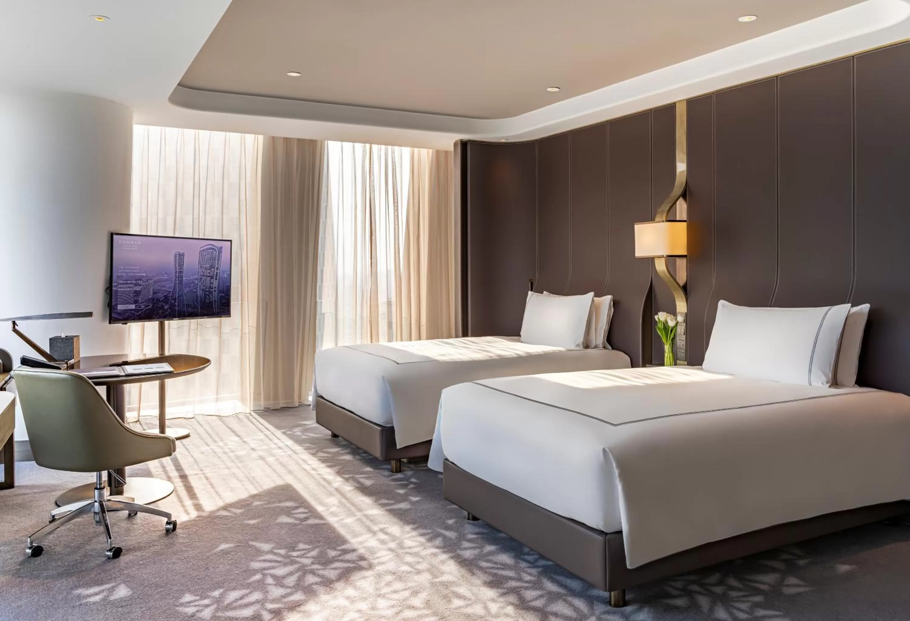 Bed in Conrad Hangzhou