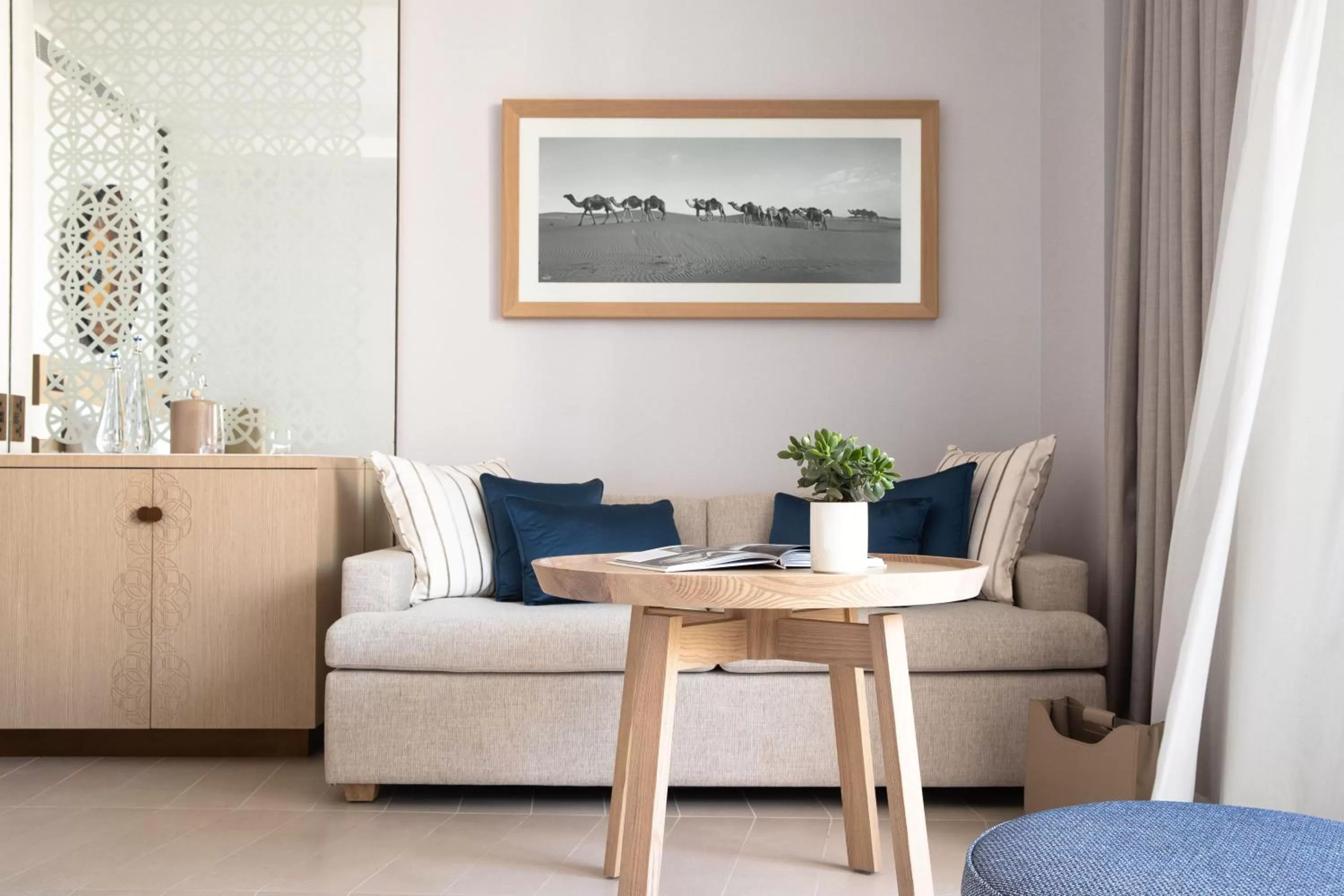 Living room in Jumeirah Saadiyat Island Abu Dhabi