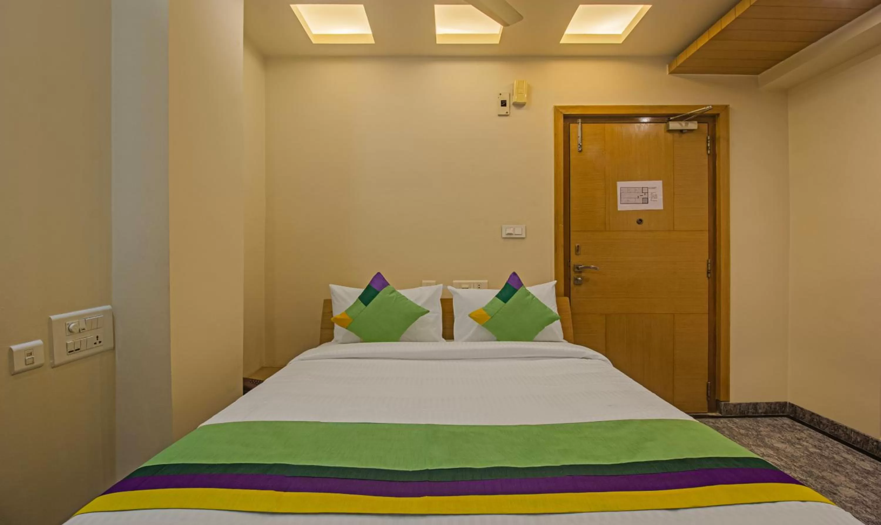 Bedroom in Treebo Trend Kruthika Inn