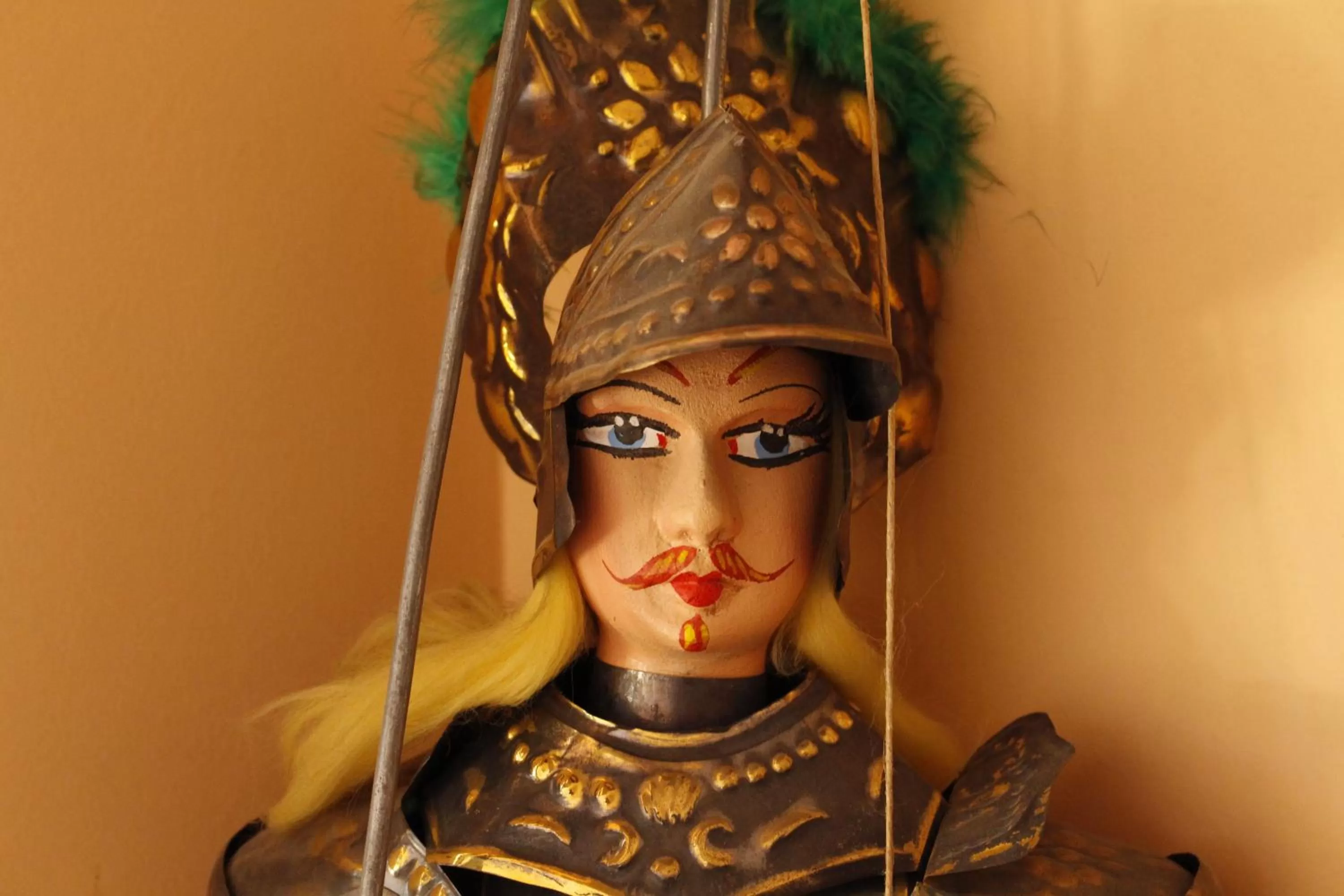 Decorative detail in Villa Morgante B&B