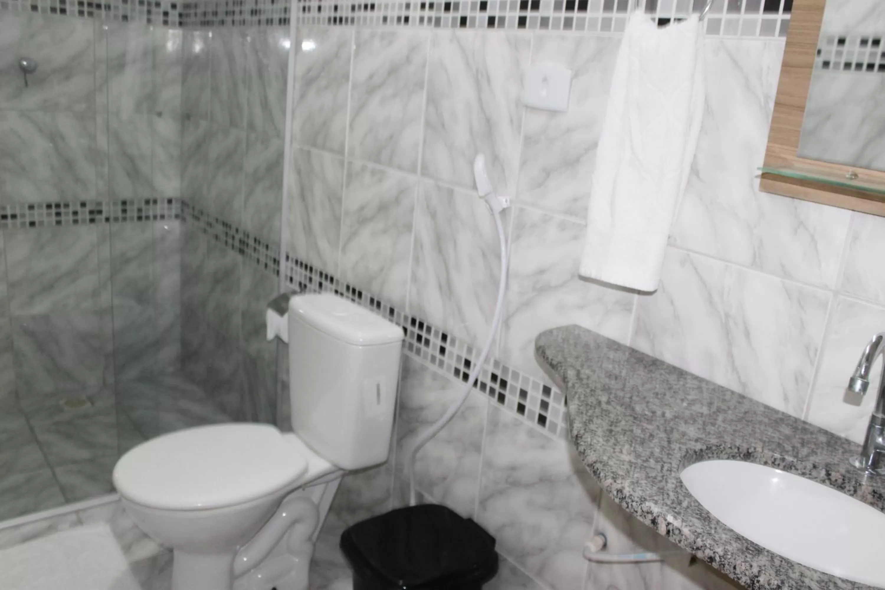 Bathroom in Pousada Das Palmeiras