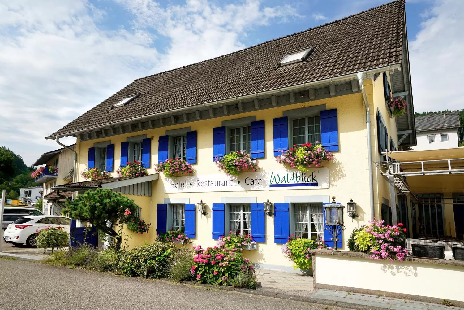 Property building in Hotel Waldblick