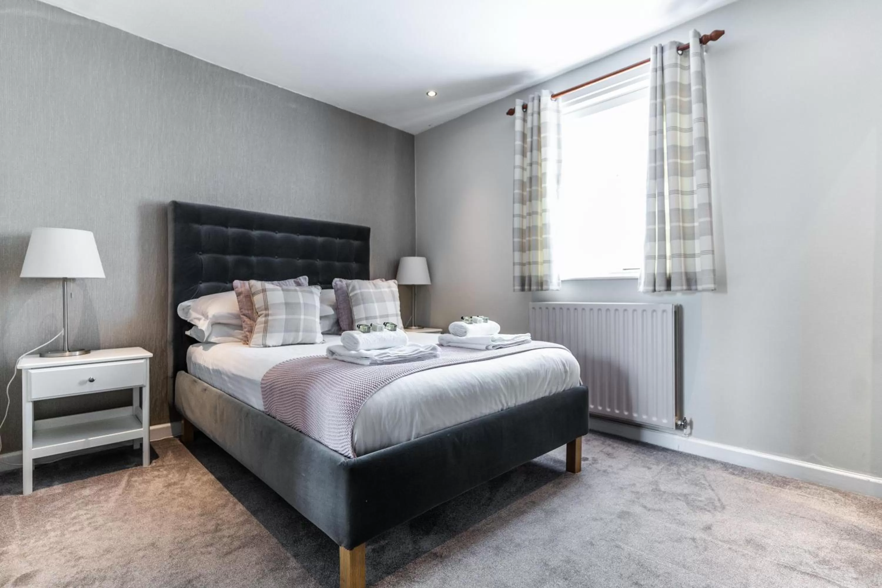 Bed in Black Horse Hotel