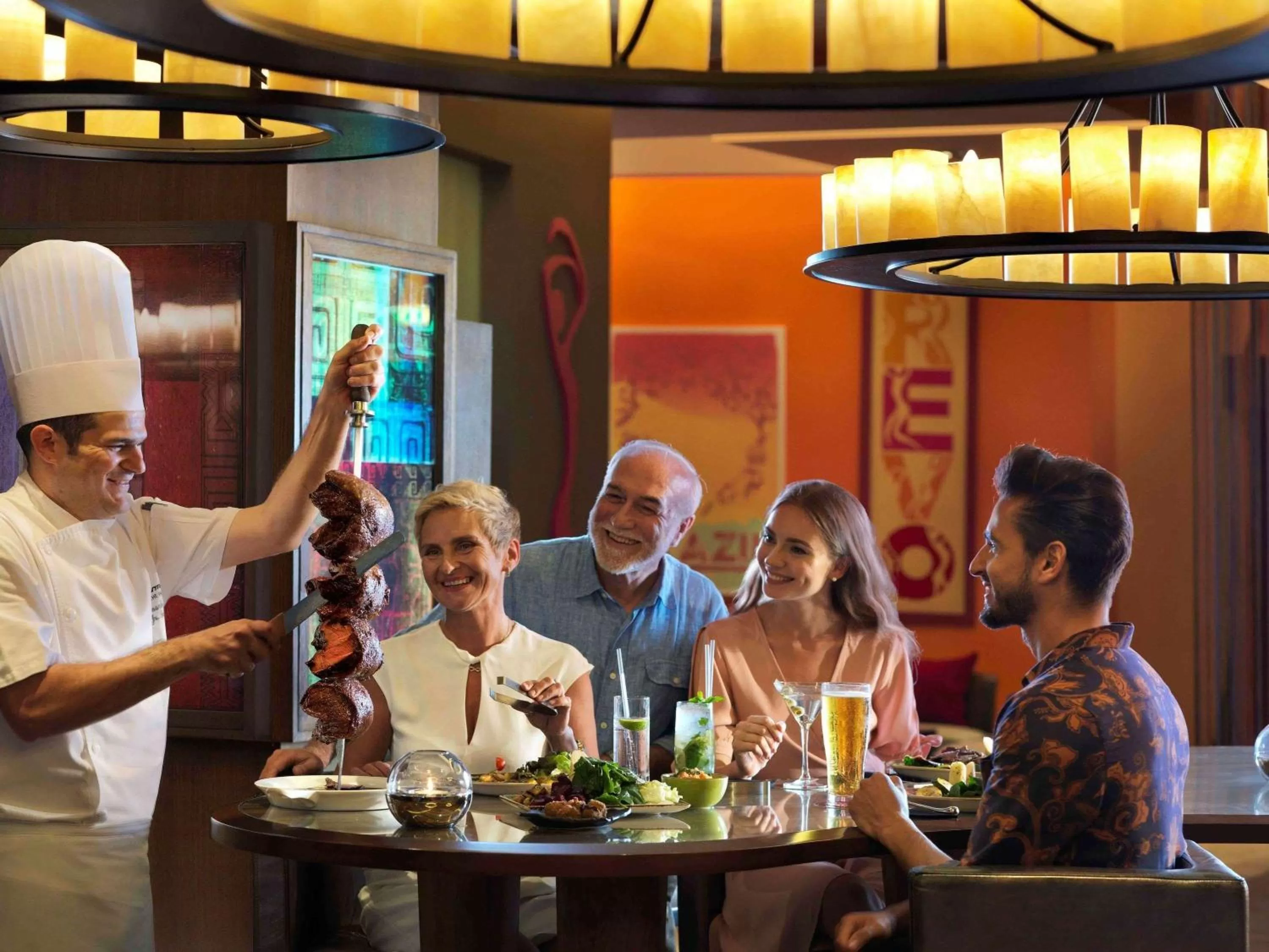 Restaurant/places to eat in Fairmont The Palm