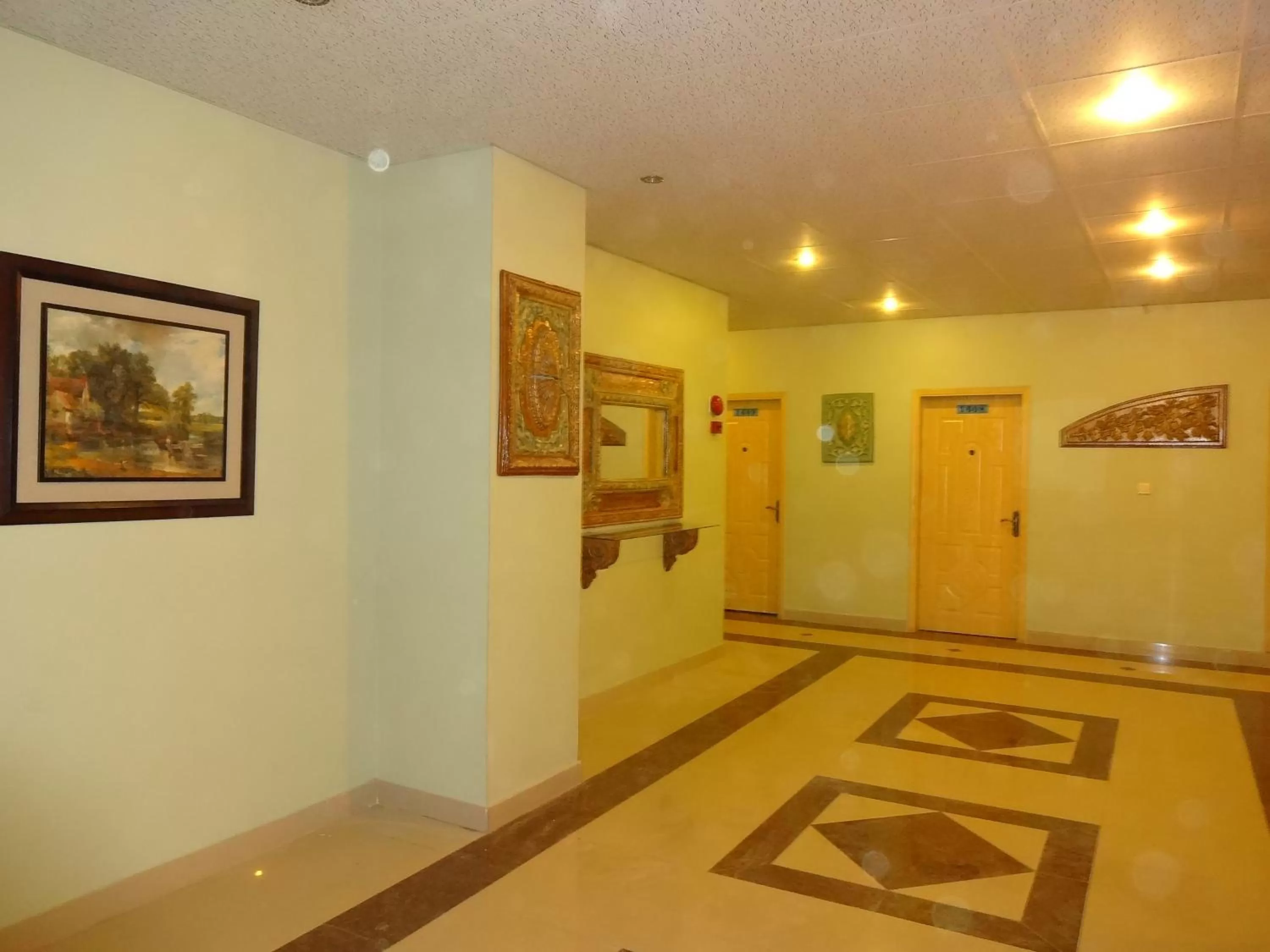 Decorative detail, Lobby/Reception in Hotel Sky Towers